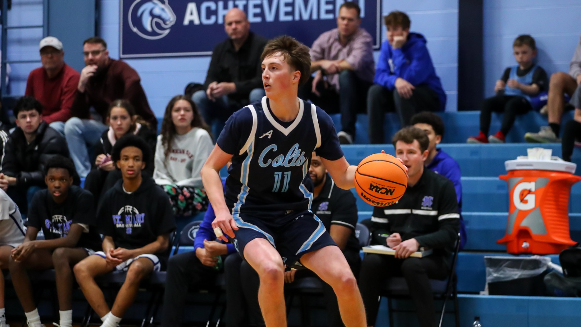 Slide 1 - COLTS BASKETBALL ROLLS INTO THE NEW YEAR