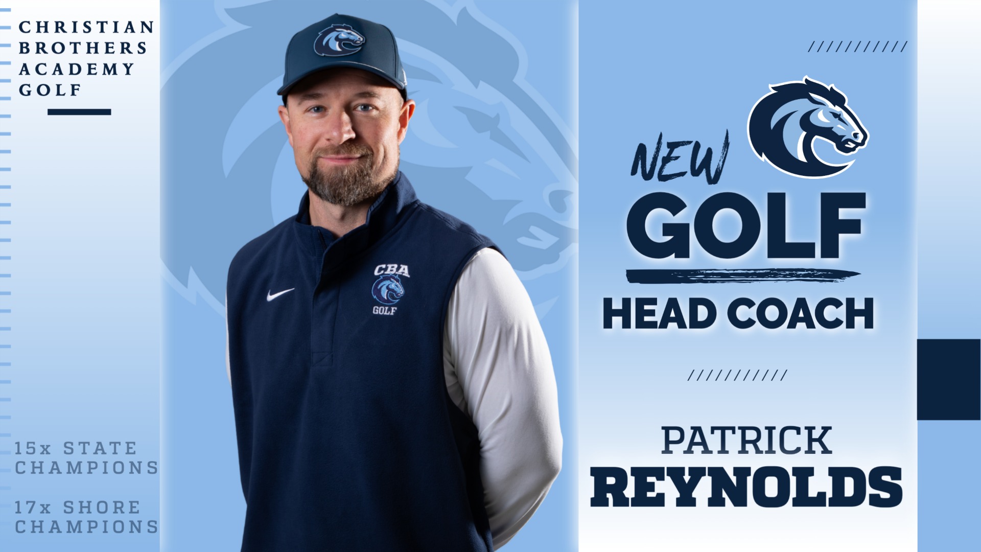 Slide 0 - REYNOLDS NAMED NEW CBA GOLF HEAD COACH