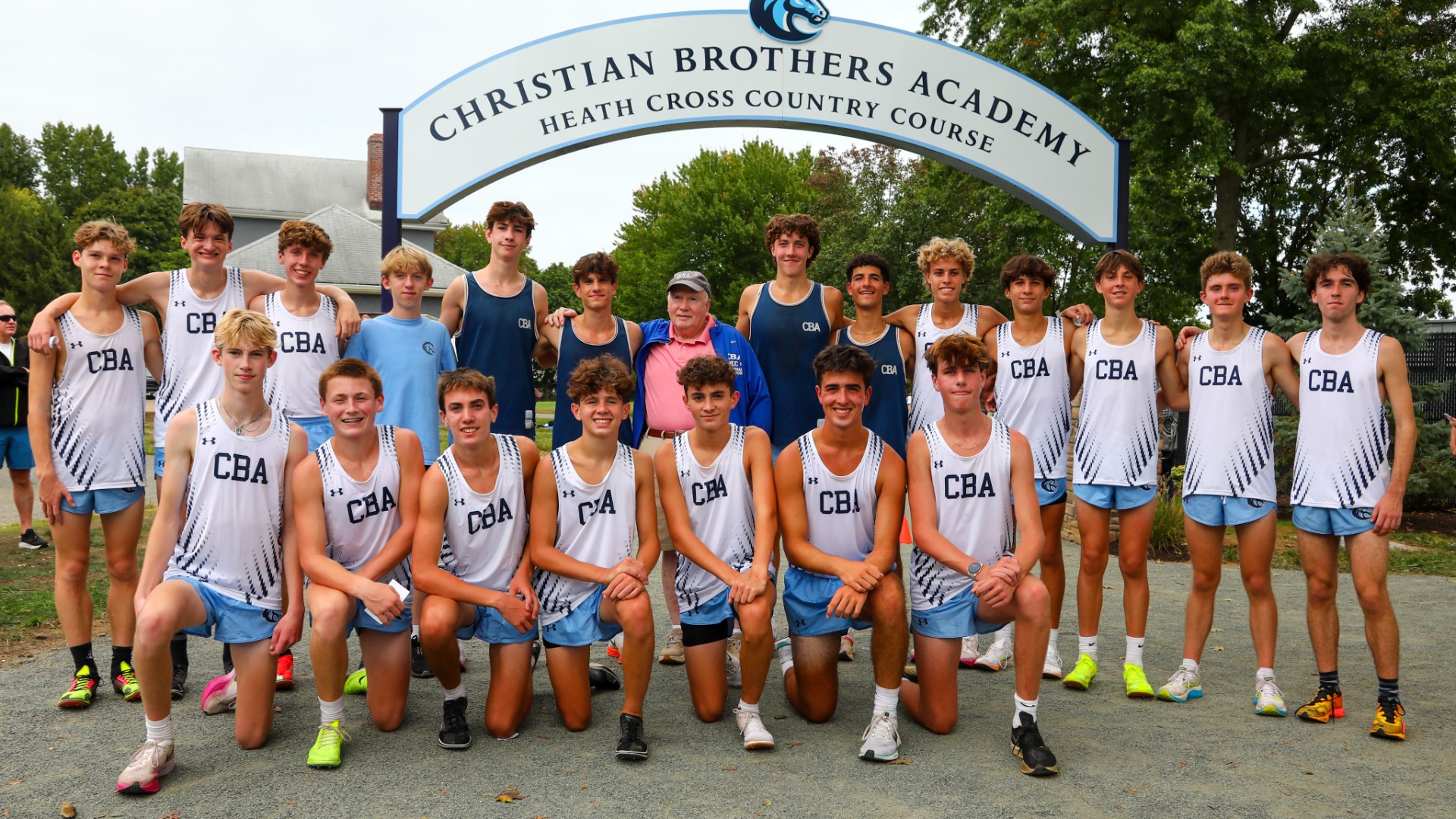 Slide 2 - THE STREAK REACHES 400 STRAIGHT FOR CBA XC, COURSE DEDICATED TO HEATH