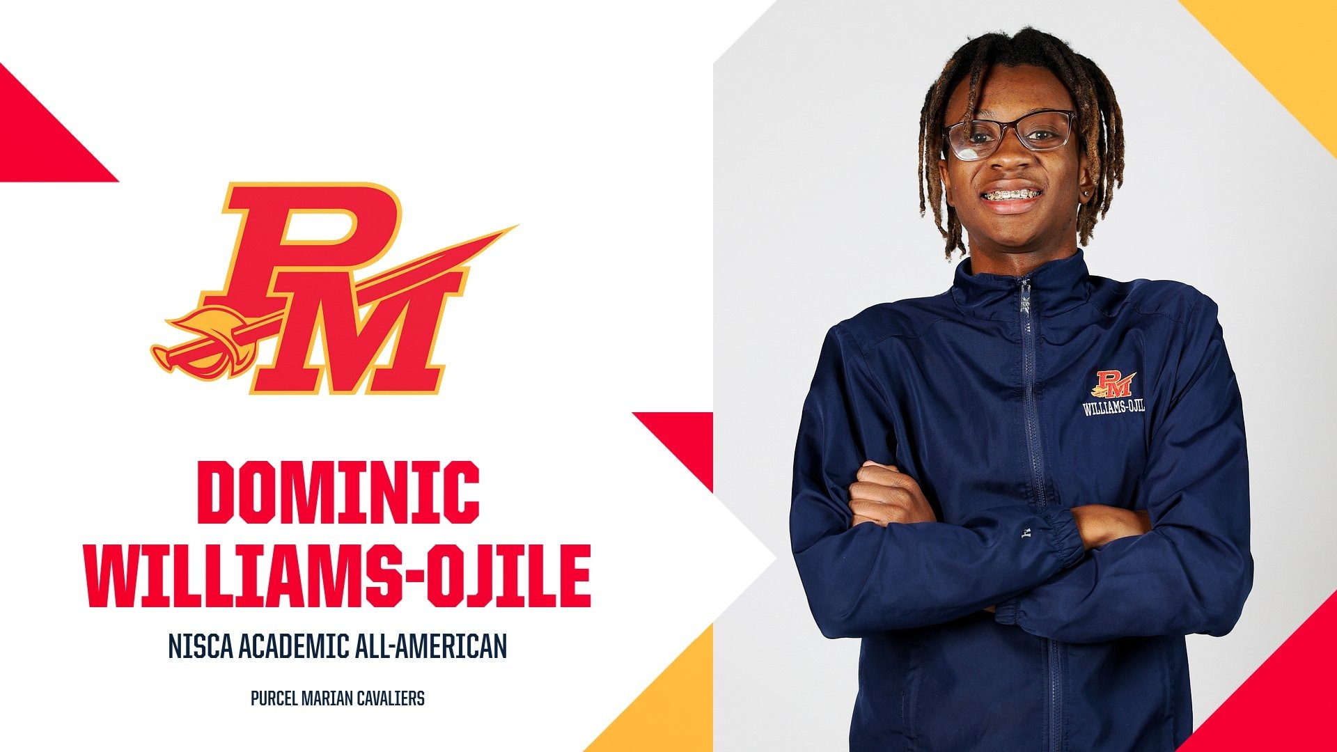 Slide 1 - DOMINIC WILLIAMS-OJILE EARNS NISCA ACADEMIC ALL-AMERICAN HONORS