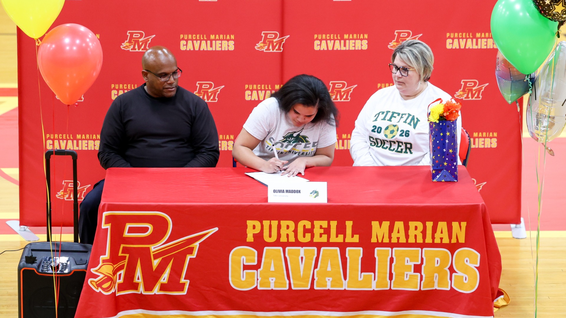 Slide 1 - OLIVIA MADDOX SIGNS TO PLAY AT TIFFIN UNIVERSITY