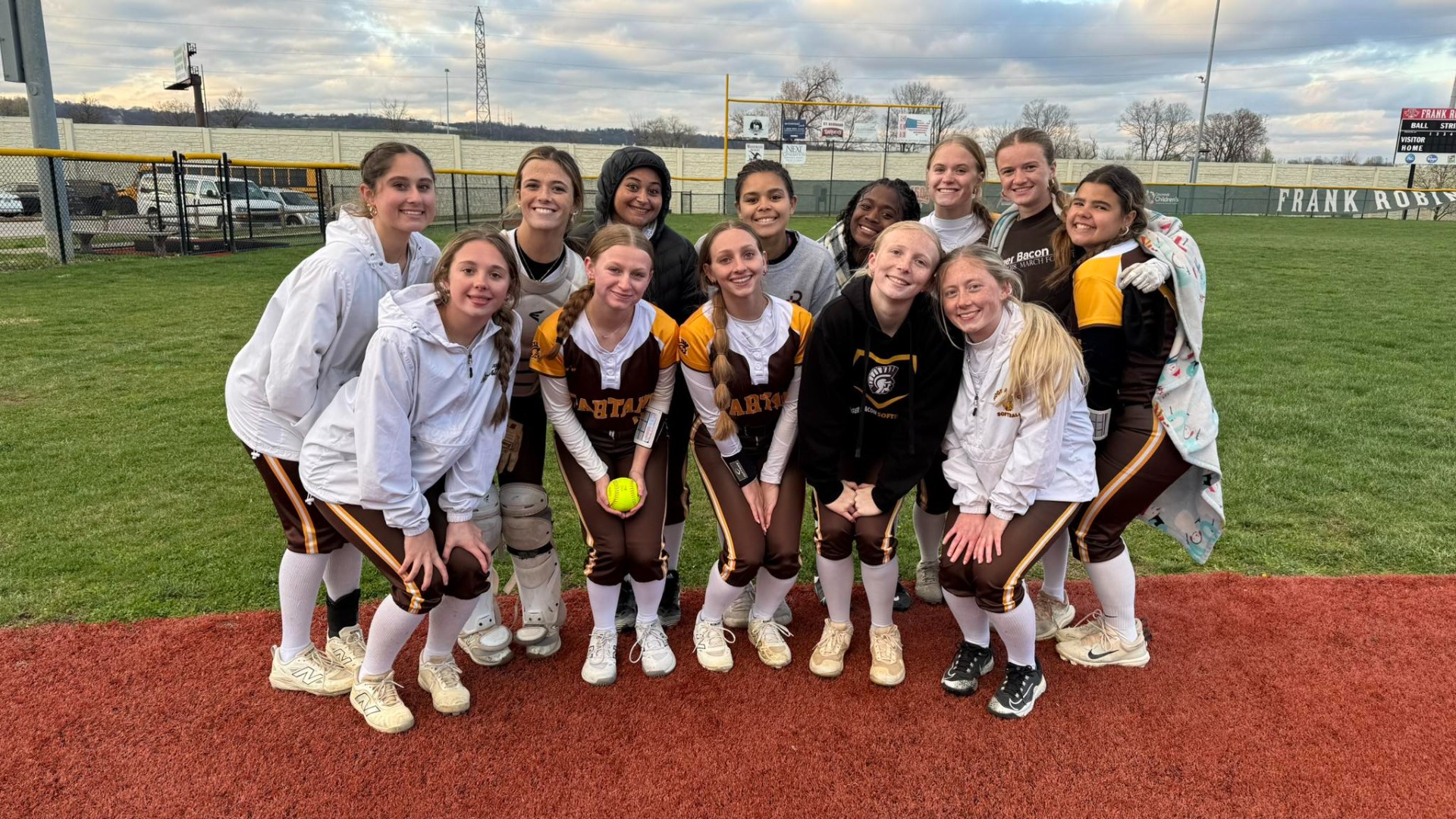 Slide 3 - Softball earns 1st win of the season, Kylie Land throws no-hitter