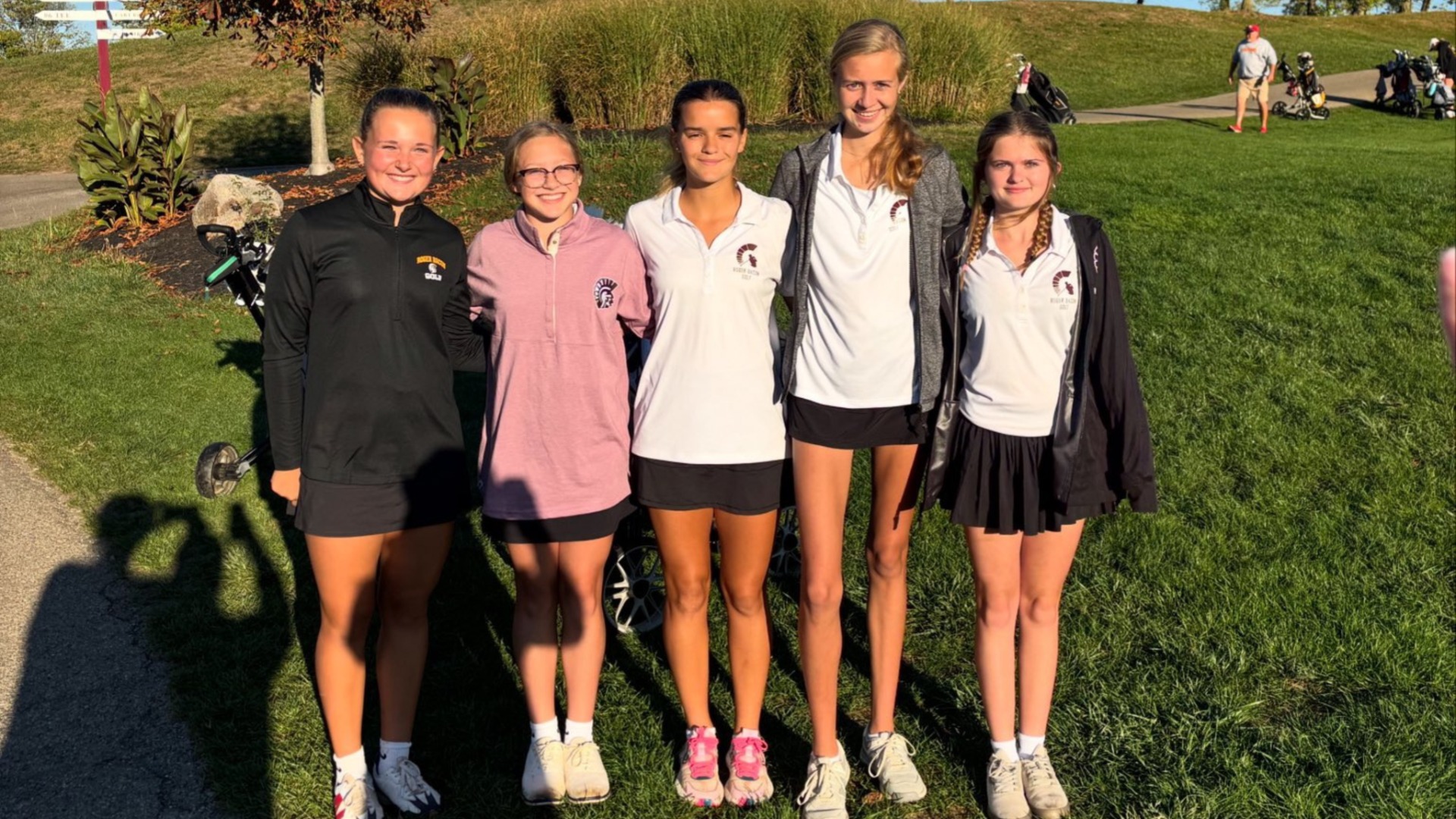 Slide 6 - Girls Golf finishes 8th at Districts