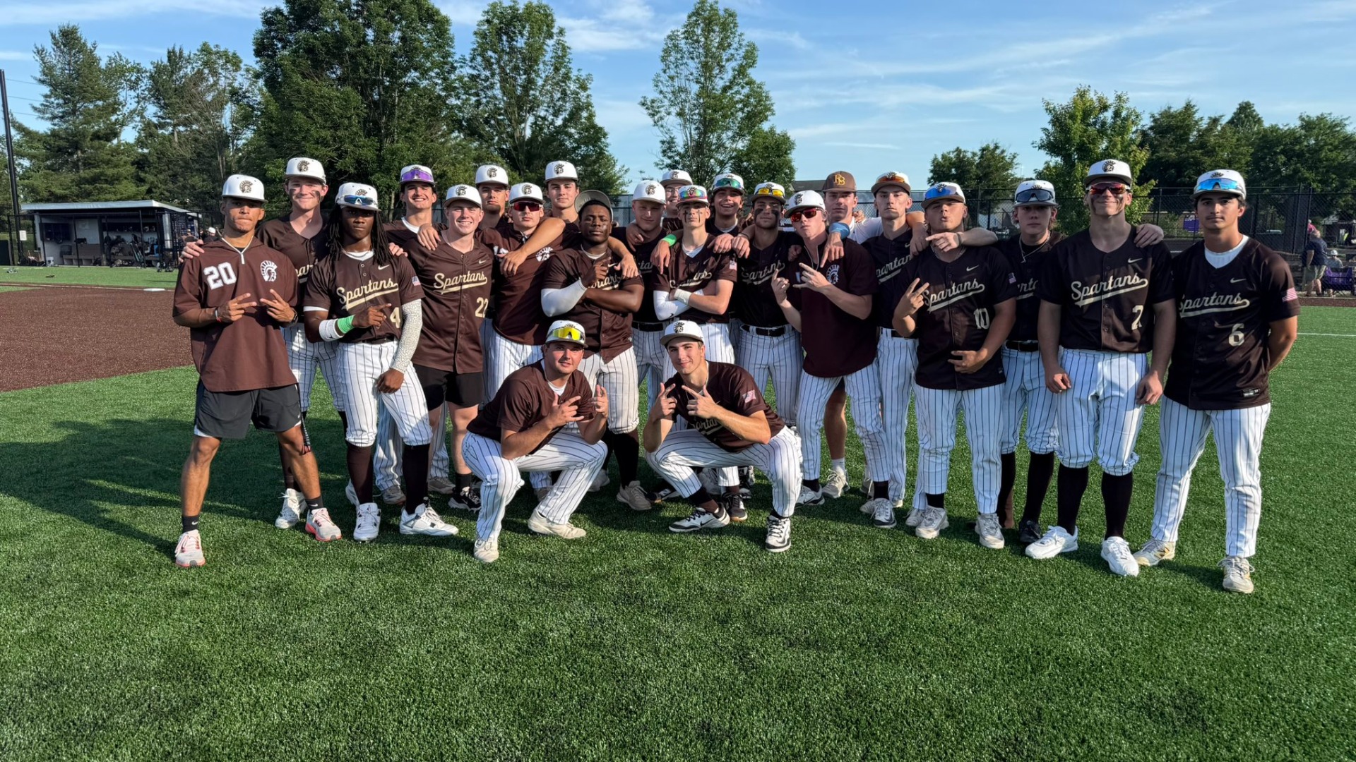 Slide 0 - Baseball advances to District Championship game, run rules CHCA 11-0