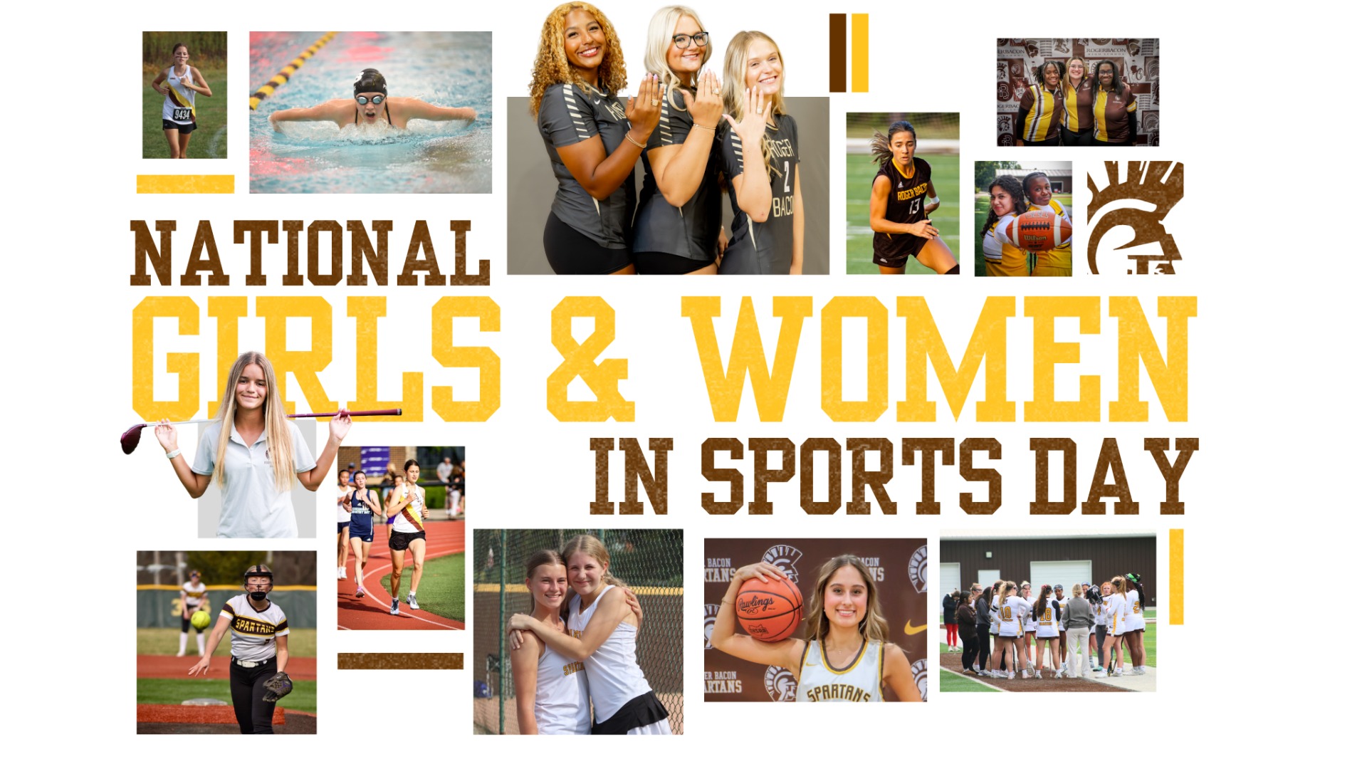 Slide 4 - Celebrating the girls and women who strengthen Roger Bacon Sports everyday!