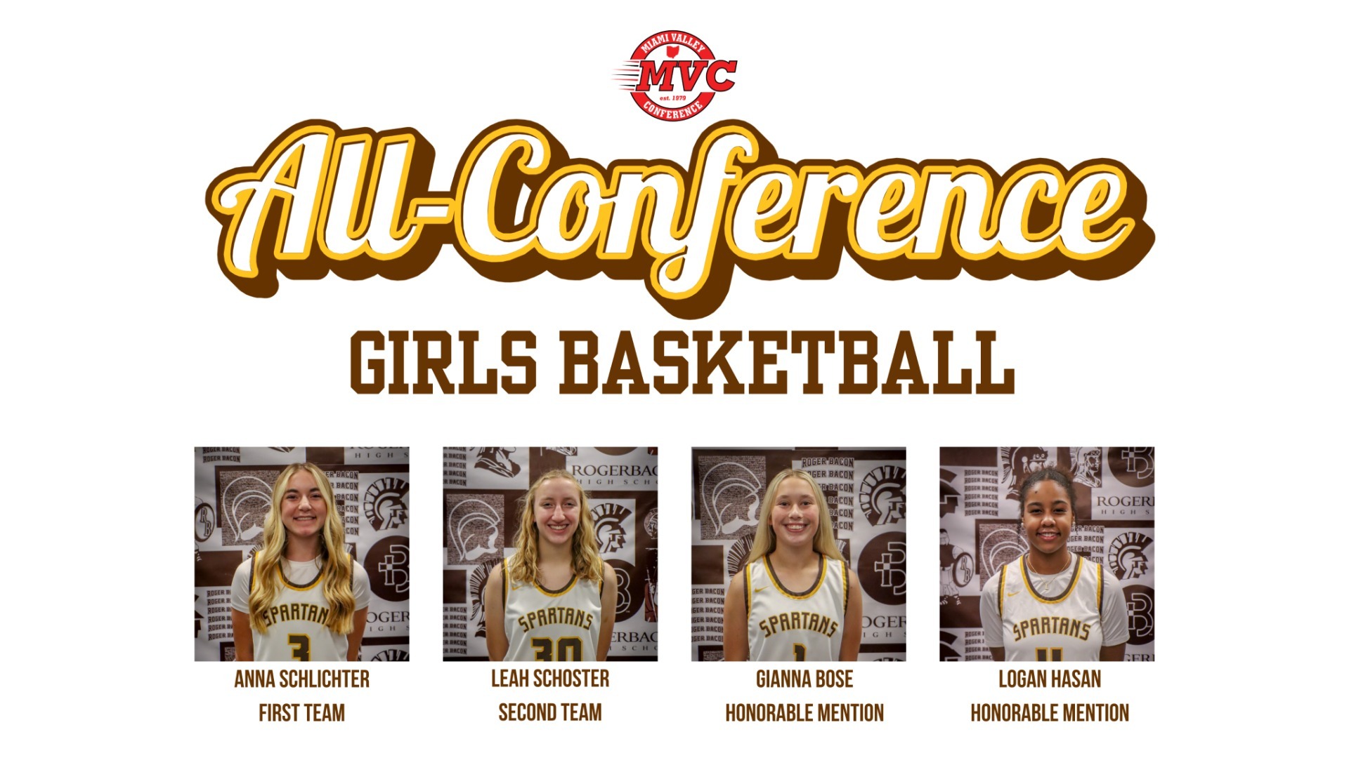 Slide 6 - Girls Basketball lands four on the MVC All-Conference list