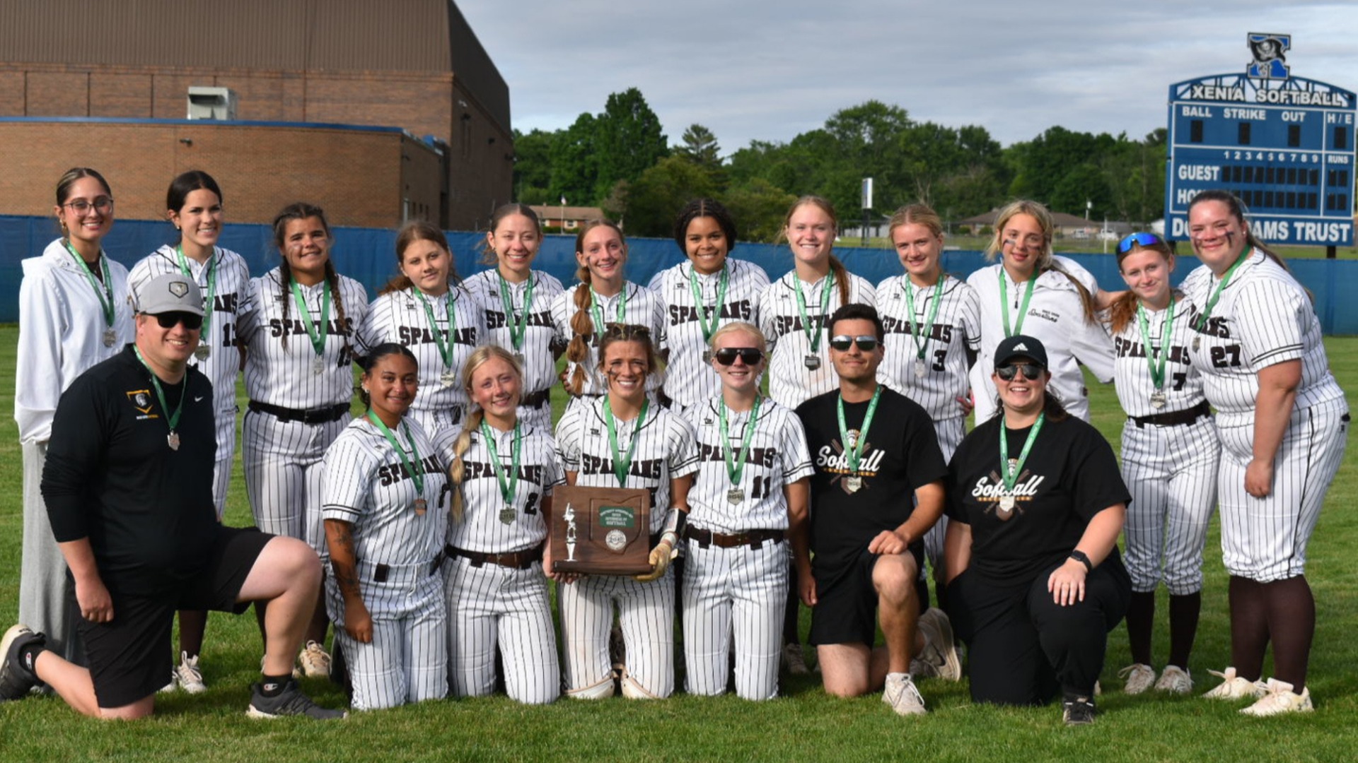 Slide 1 - Softball finishes season as District Runners-Up