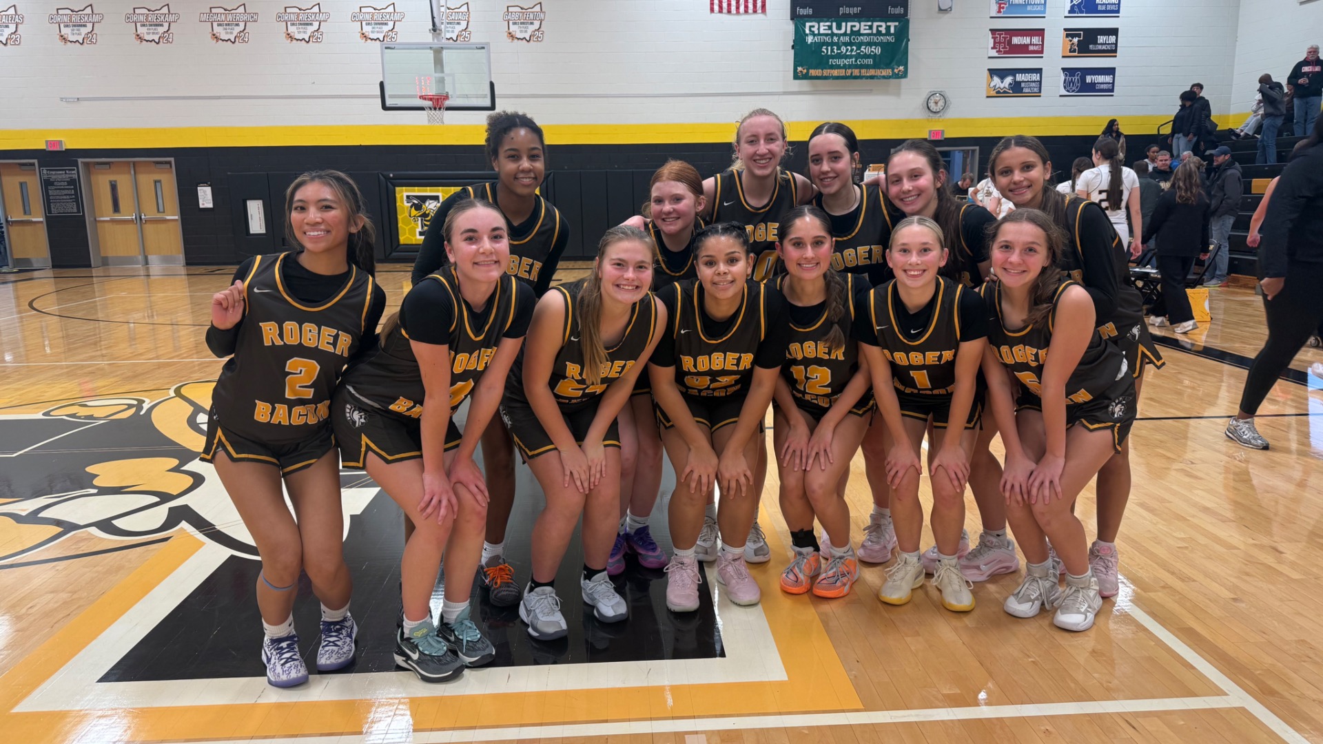 Slide 3 - Girls Basketball opens the season with a win at Taylor 