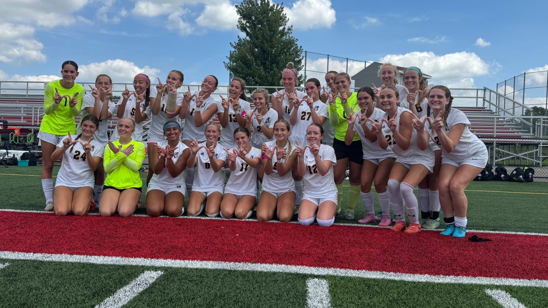 Slide 2 - Girls Soccer earns first win of the season
