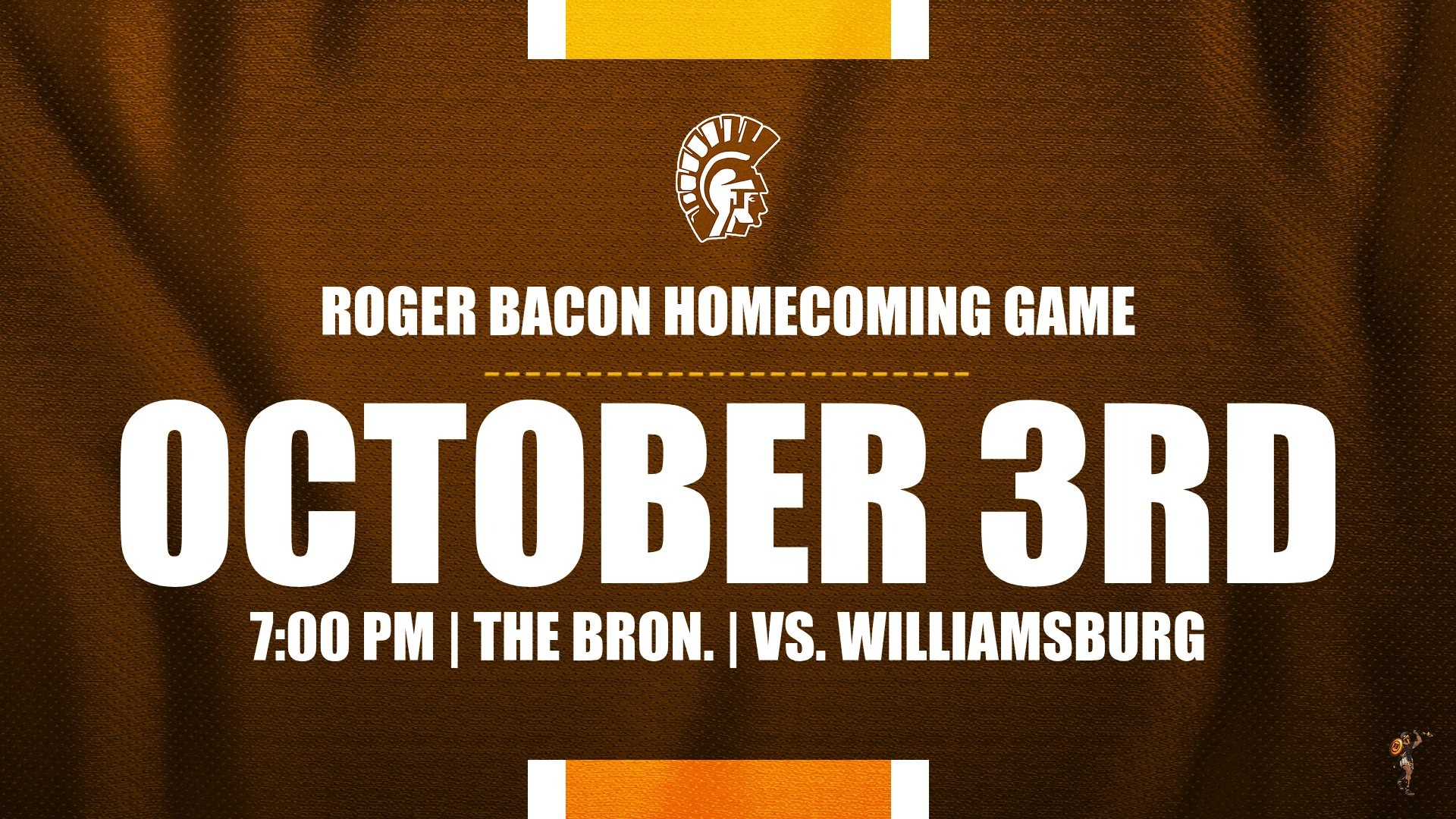 Slide 8 - HELP US PACK BRON BACEVICH MEMORIAL STADIUM ON OCTOBER 3RD!