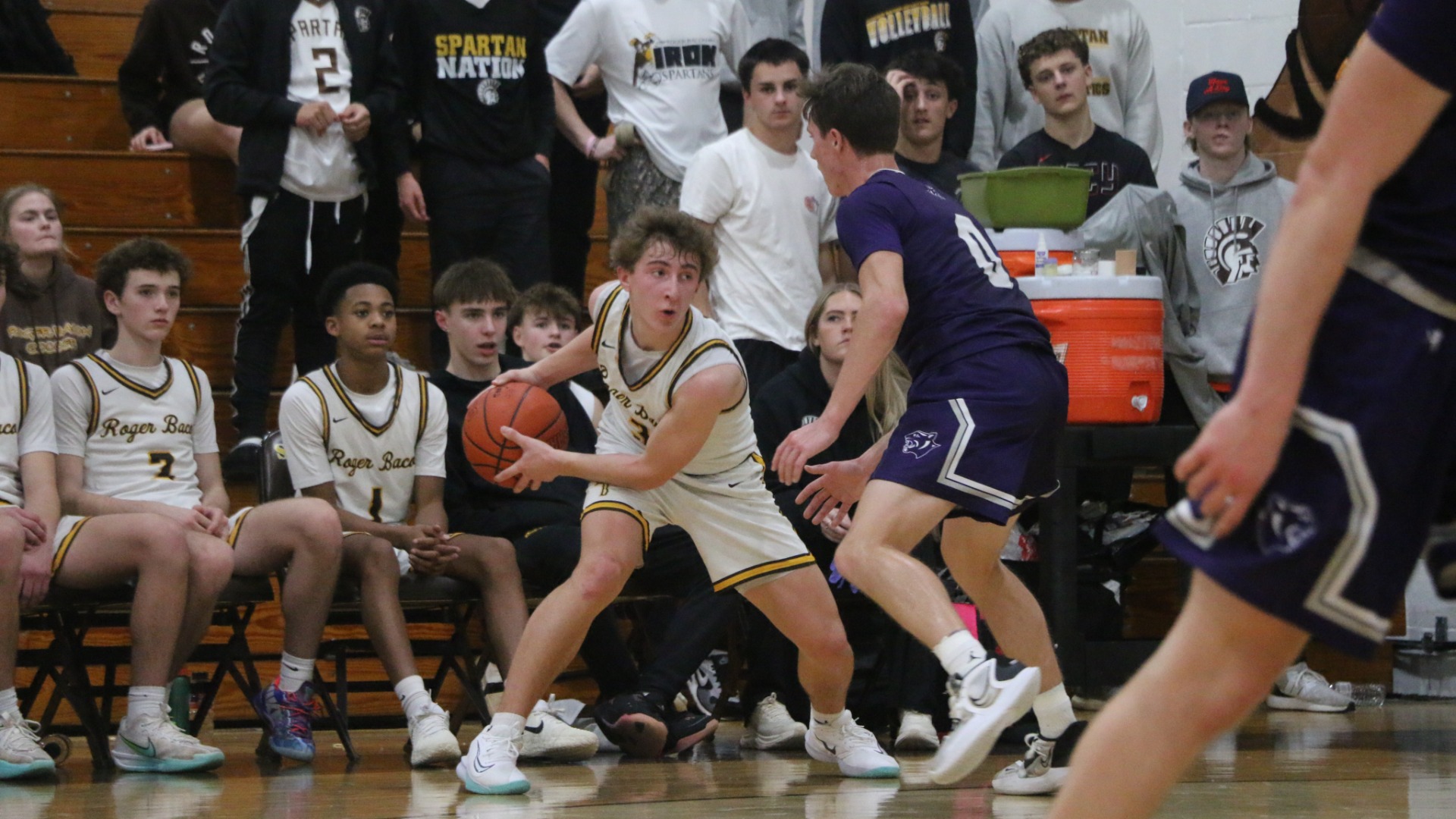 Slide 4 - Boys Basketball takes down Indian Hill in the OHSAA Tournament
