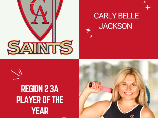 Region 2 3A Player of the Year! 