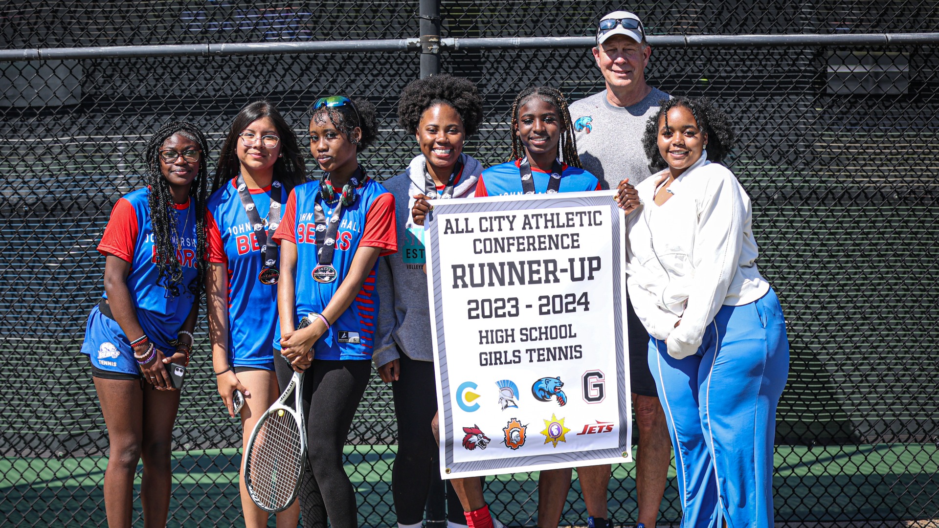 Slide 0 - Lady Bears Tennis Receives 2024 ACAC Tennis Runner-Up Banner
