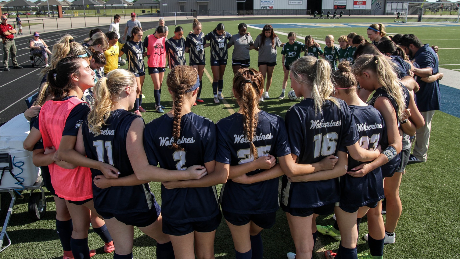 Girls Soccer Team Photo