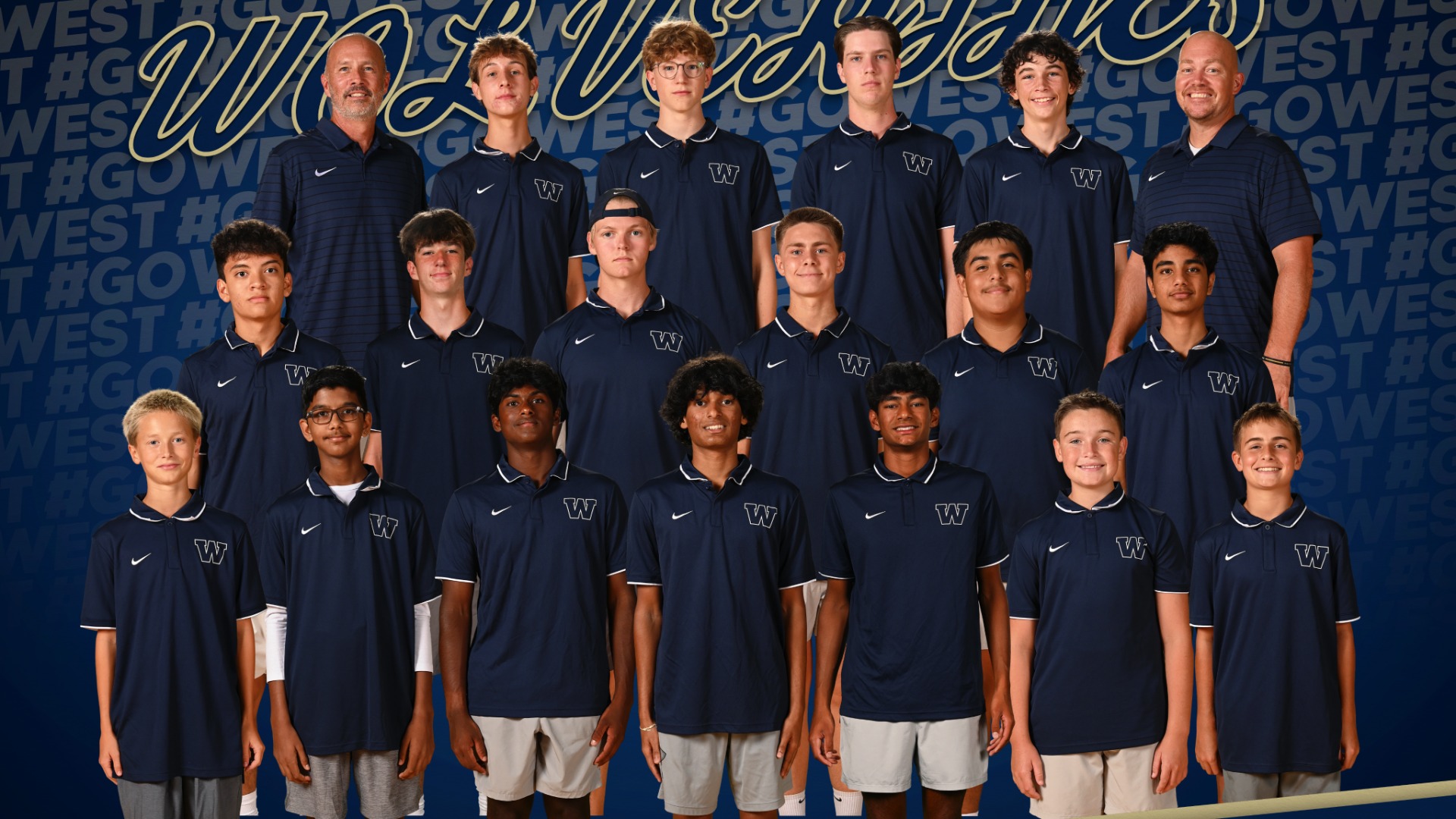 Boys Tennis Team Photo