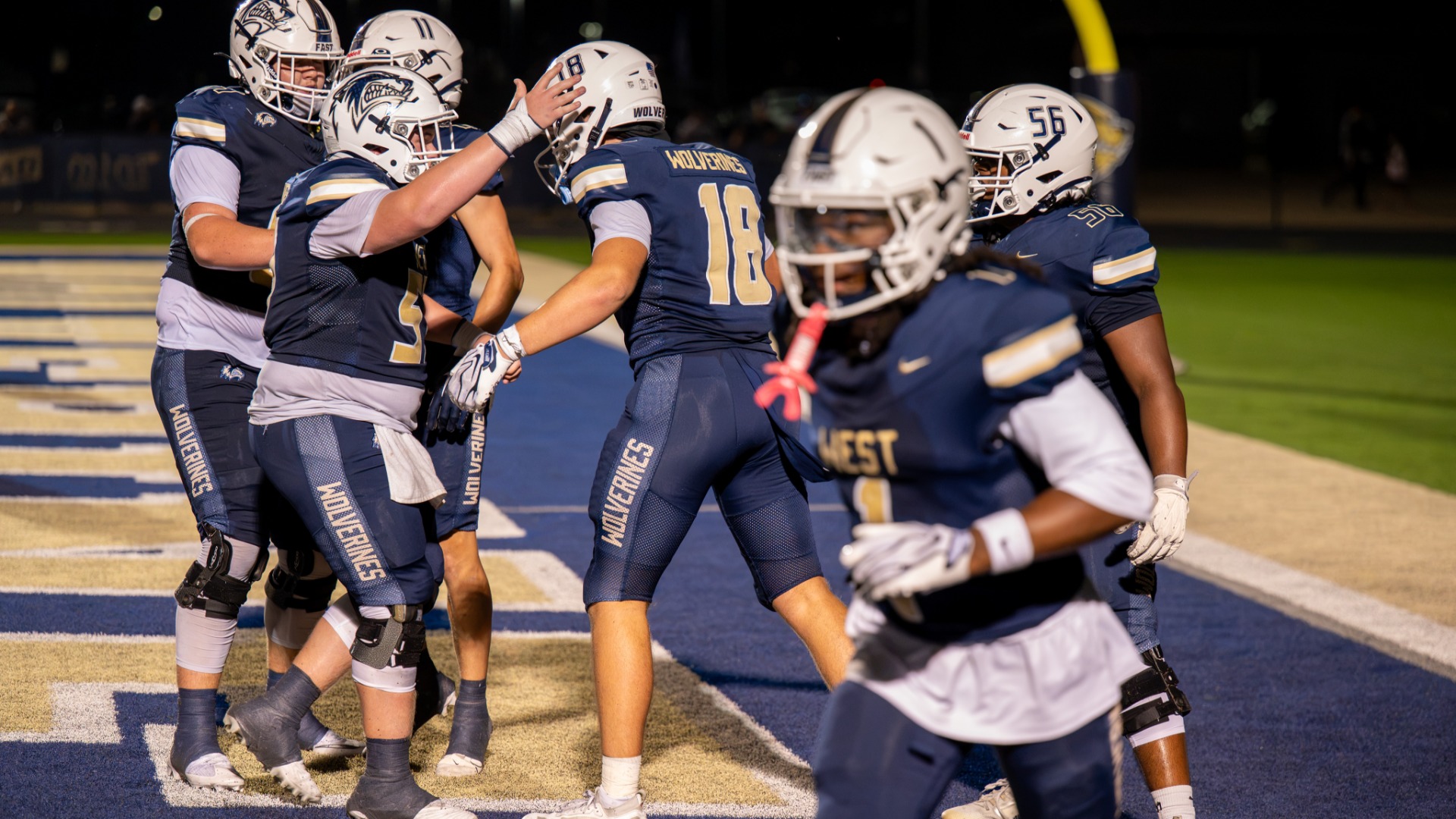 Bentonville West - Wolverines rout Cabot Panthers
