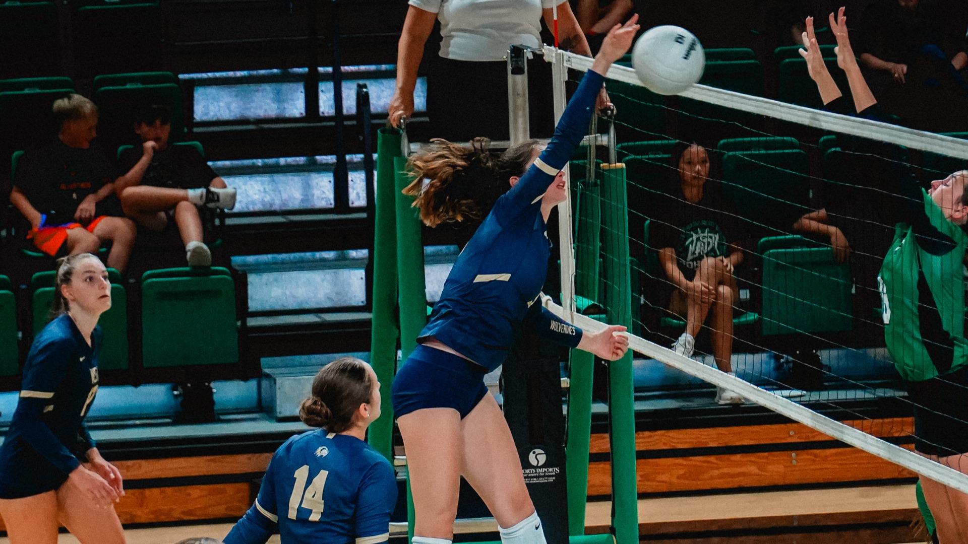 Slide 0 - West Volleyball beat Van Buren!