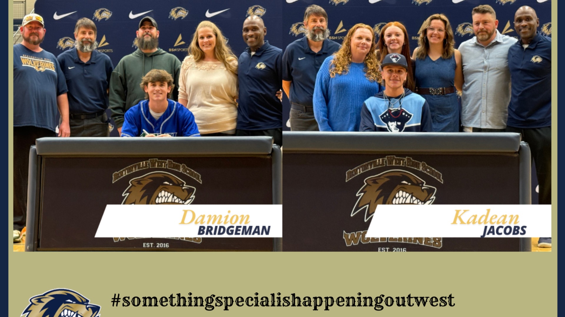 Slide 2 - Bentonville West National Signing Day 