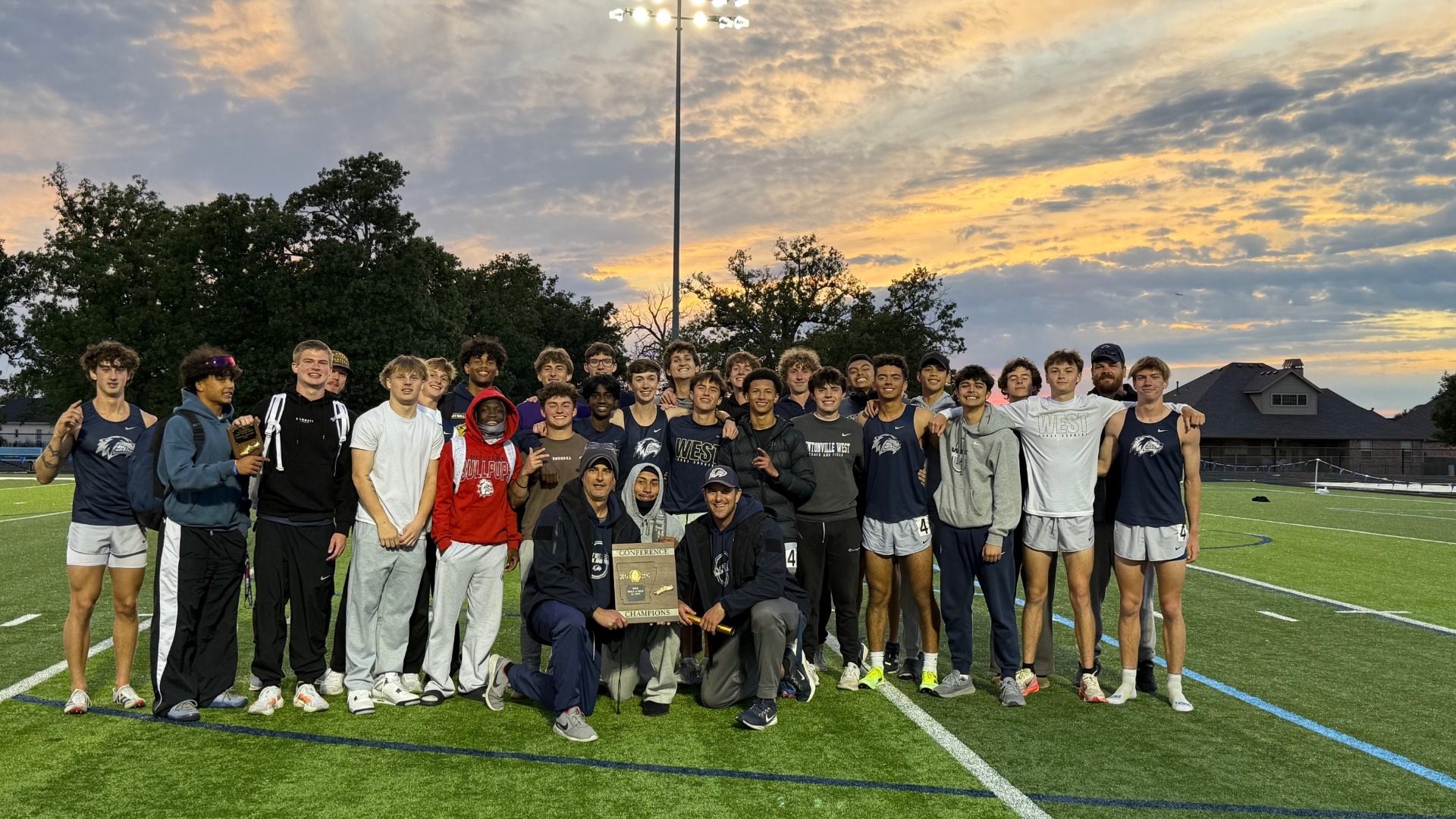 Slide 0 - 2026 6A West Conference Champions - Boys Track & Field