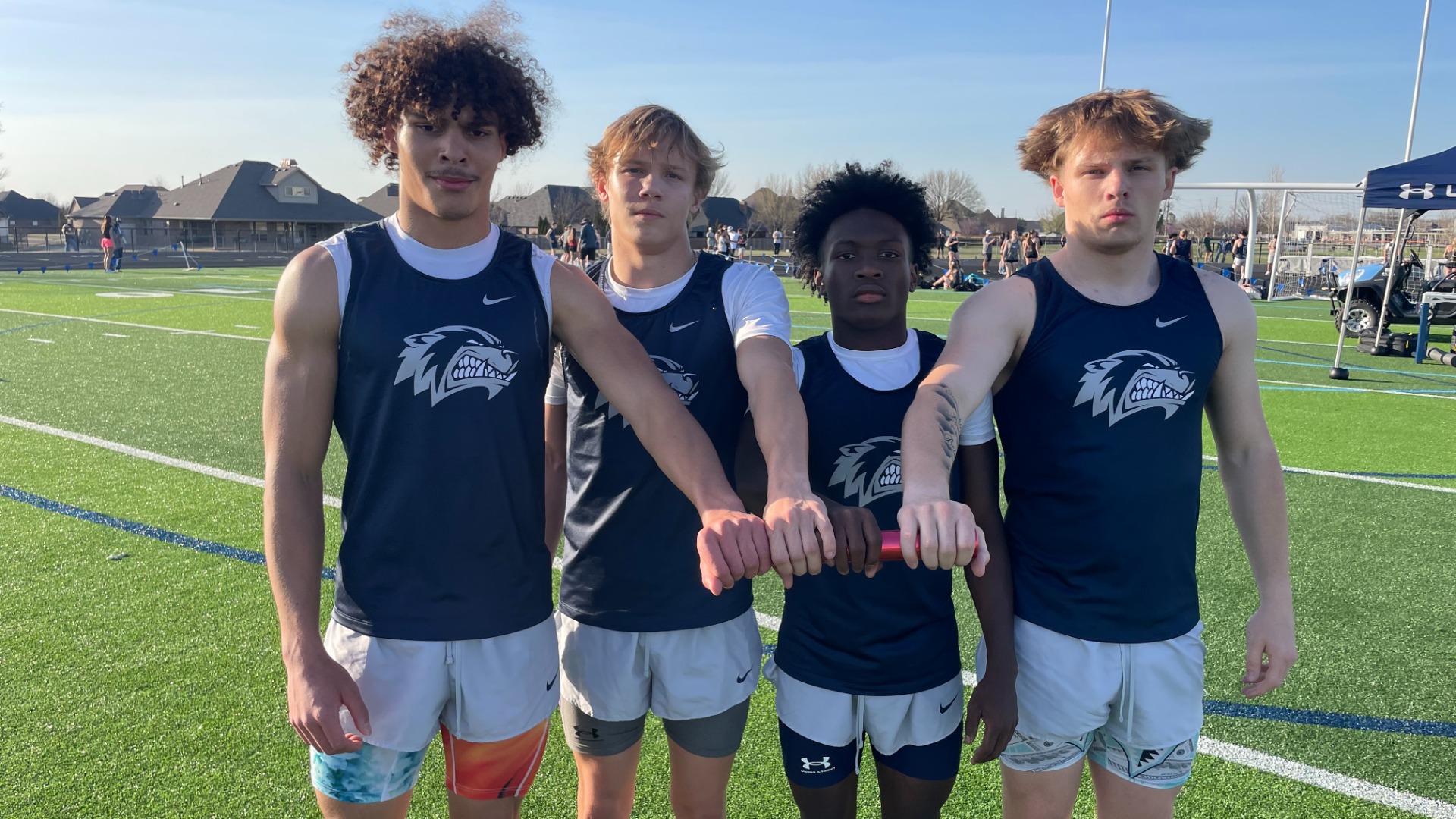 Slide 1 - Boy's Break School Record in the 4x100m Relay