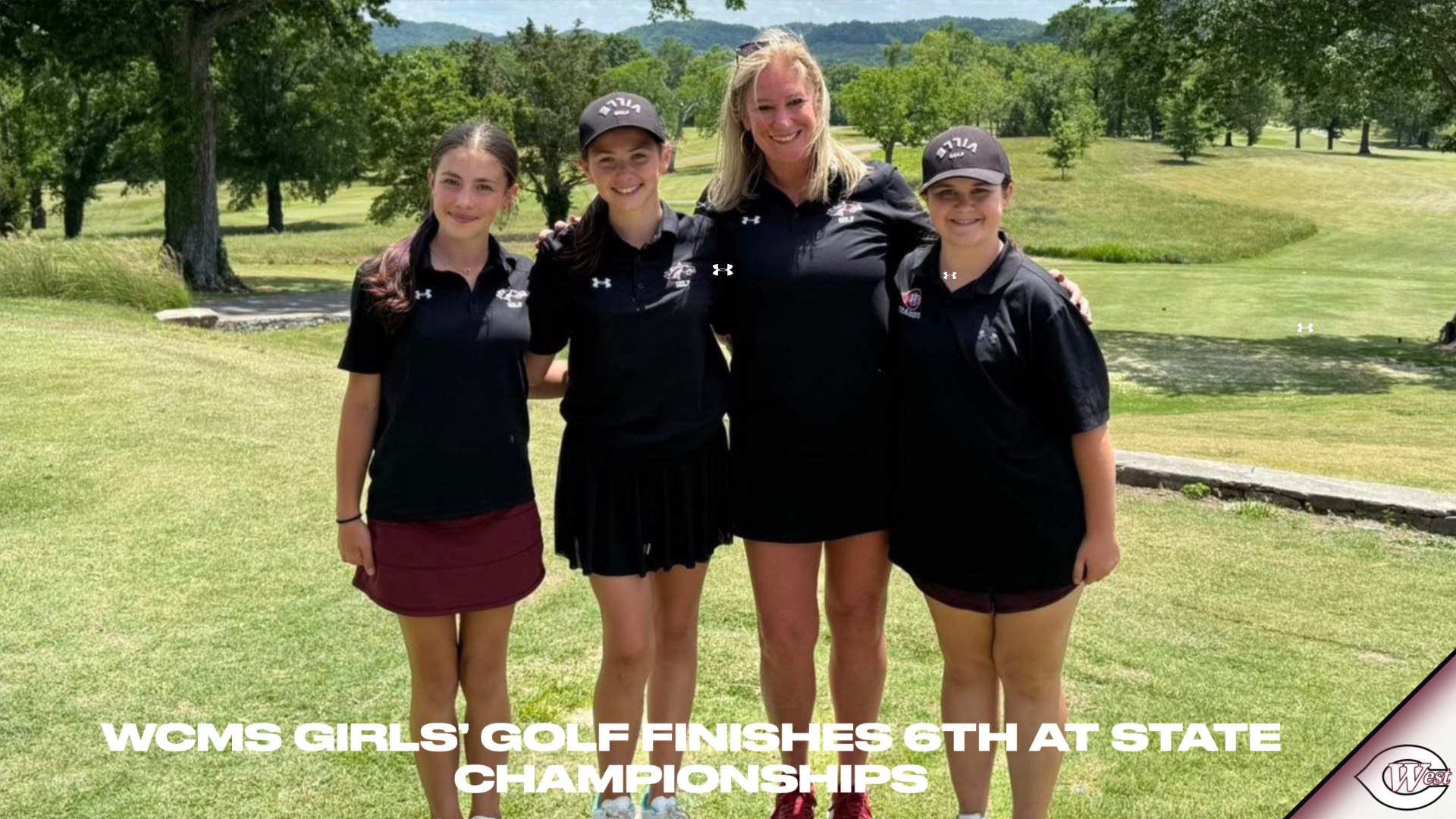 Slide 0 - WCMS Girls’ Golf Concludes Season with State Championship Appearance