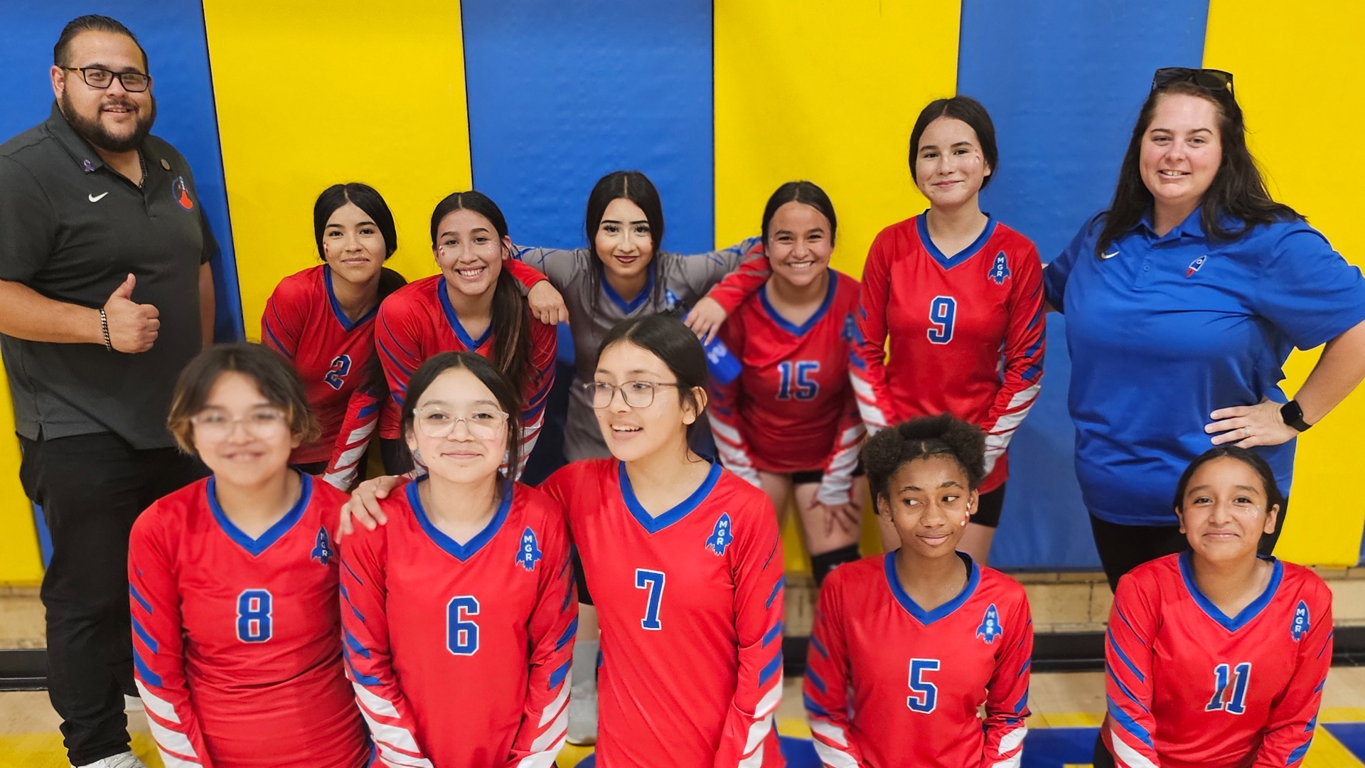 Slide 9 - MGR Volleyball makes history by winning in the first round of the ACAC Playoffs