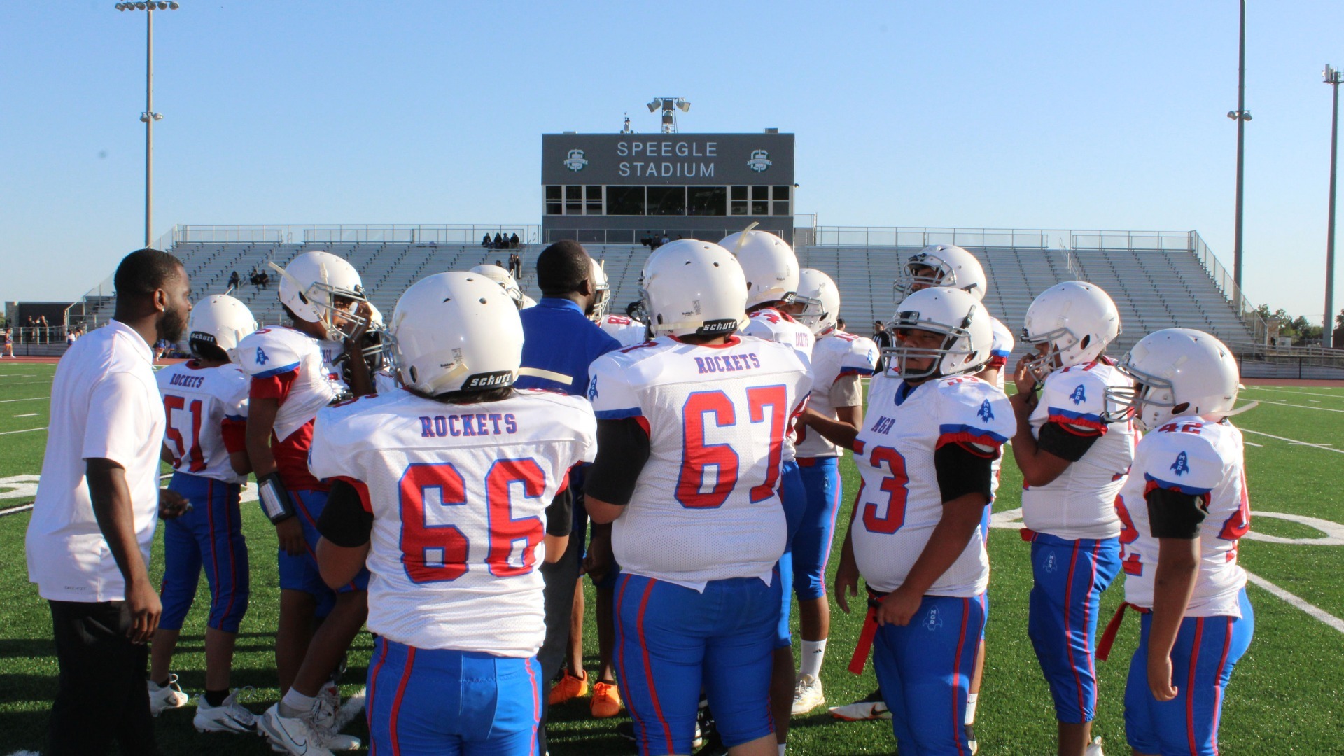 Slide 4 - "Rocket power on full display! MGR dominates the Wheeler Tigers in a thrilling blowout!