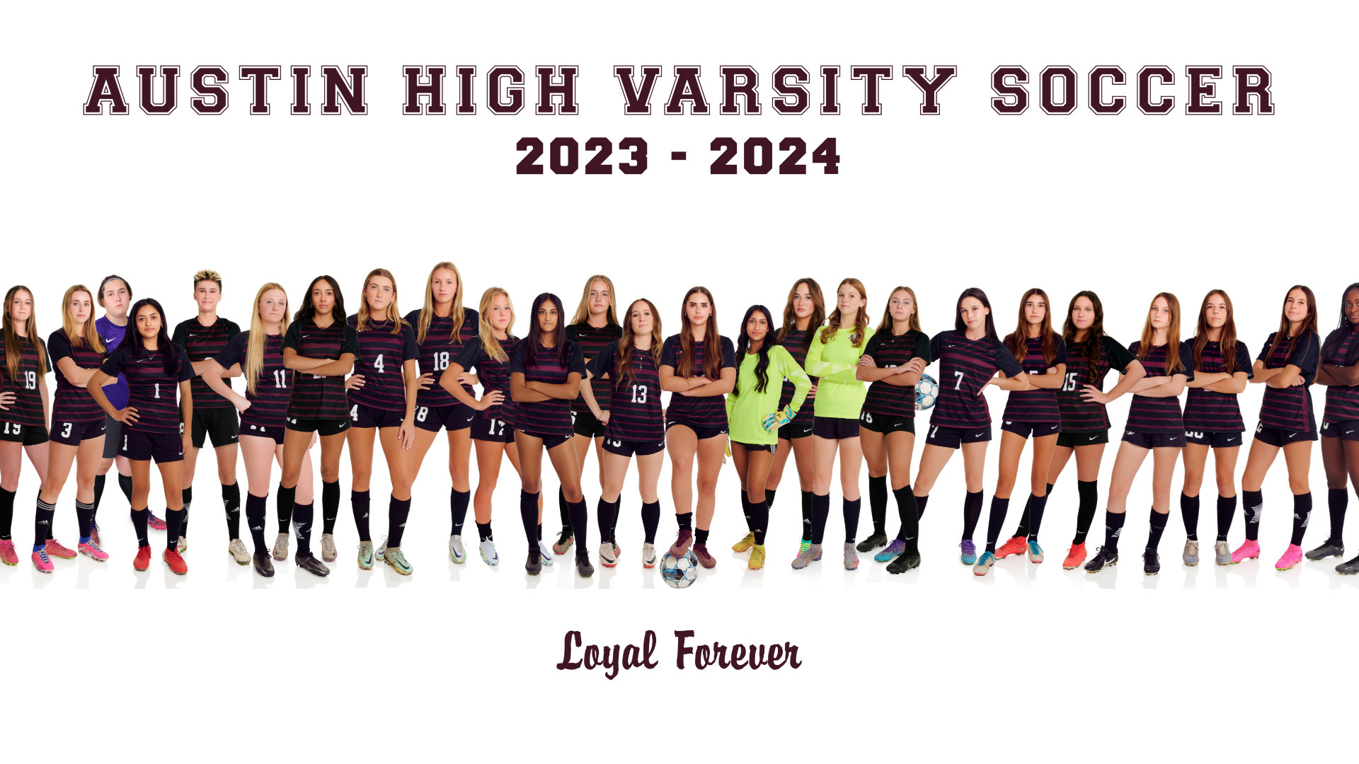 Slide 1 - AHS Varsity Girls Soccer Team 2023-2024