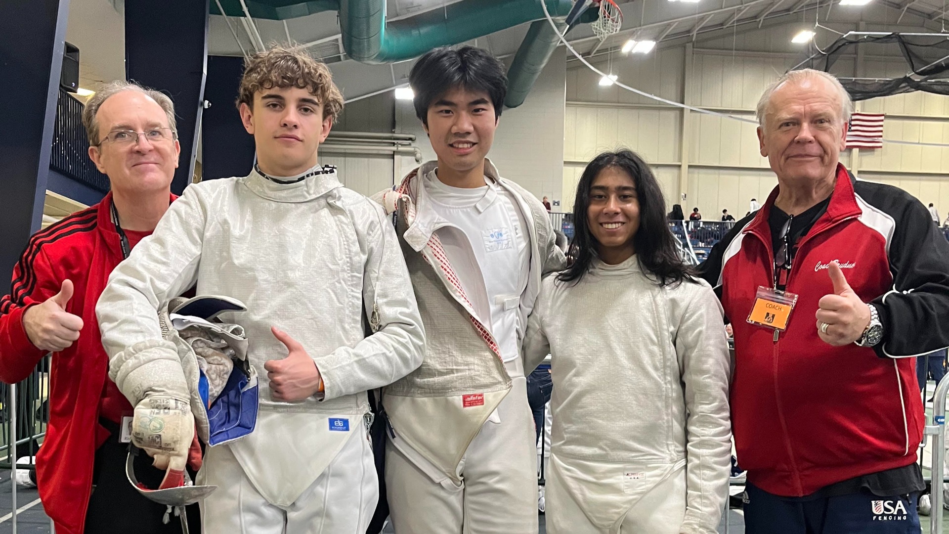 Slide 0 - Congratulations to the West Essex Men’s Fencing Saber Squad who placed 9th overall in 95th annual all state Cetrulo fencing tournament beating overall champions Lawrenceville twice!