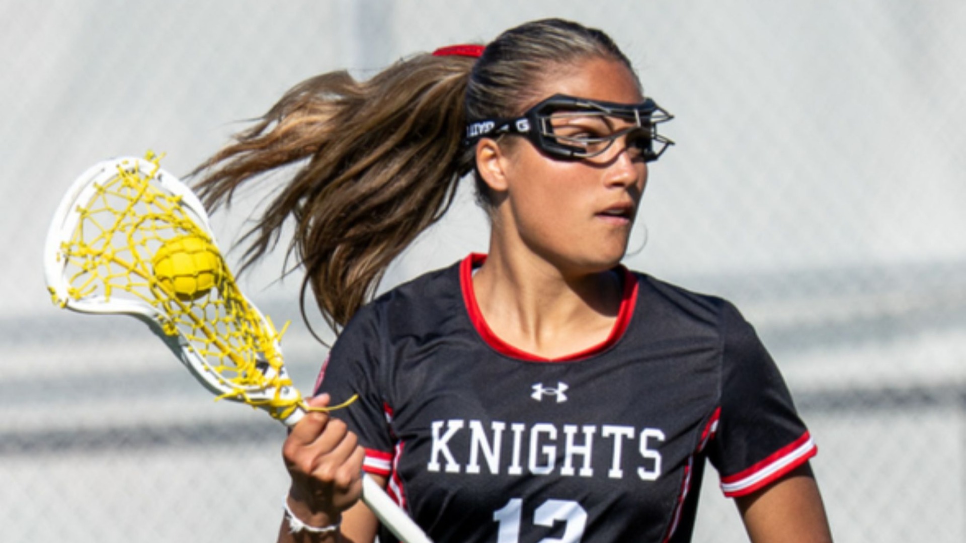 Slide 0 - Alivia Lugo surpassed 200 career points and 100 career draw controls this past season.  She was also named a USA Lacrosse Academic ALL-AMERICAN!