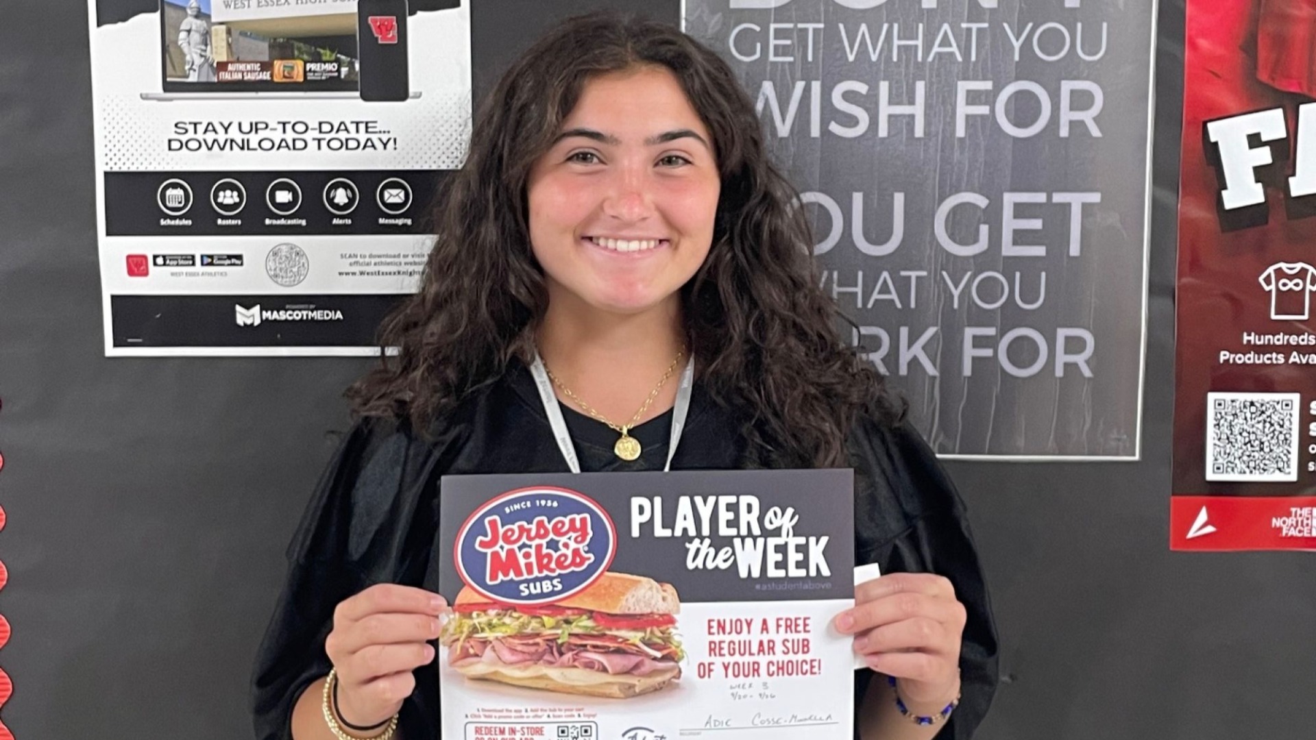 Slide 2 - Adelaide Cosse-Minnella wins Player of the Week for Week 3 (9/20-9/26). Field Hockey went 3-1 over the week span and Adie scored 10 goals and had 2 assists.  She was also named to the 2nd team Max Field Hockey HS Invitational Tournament team. named