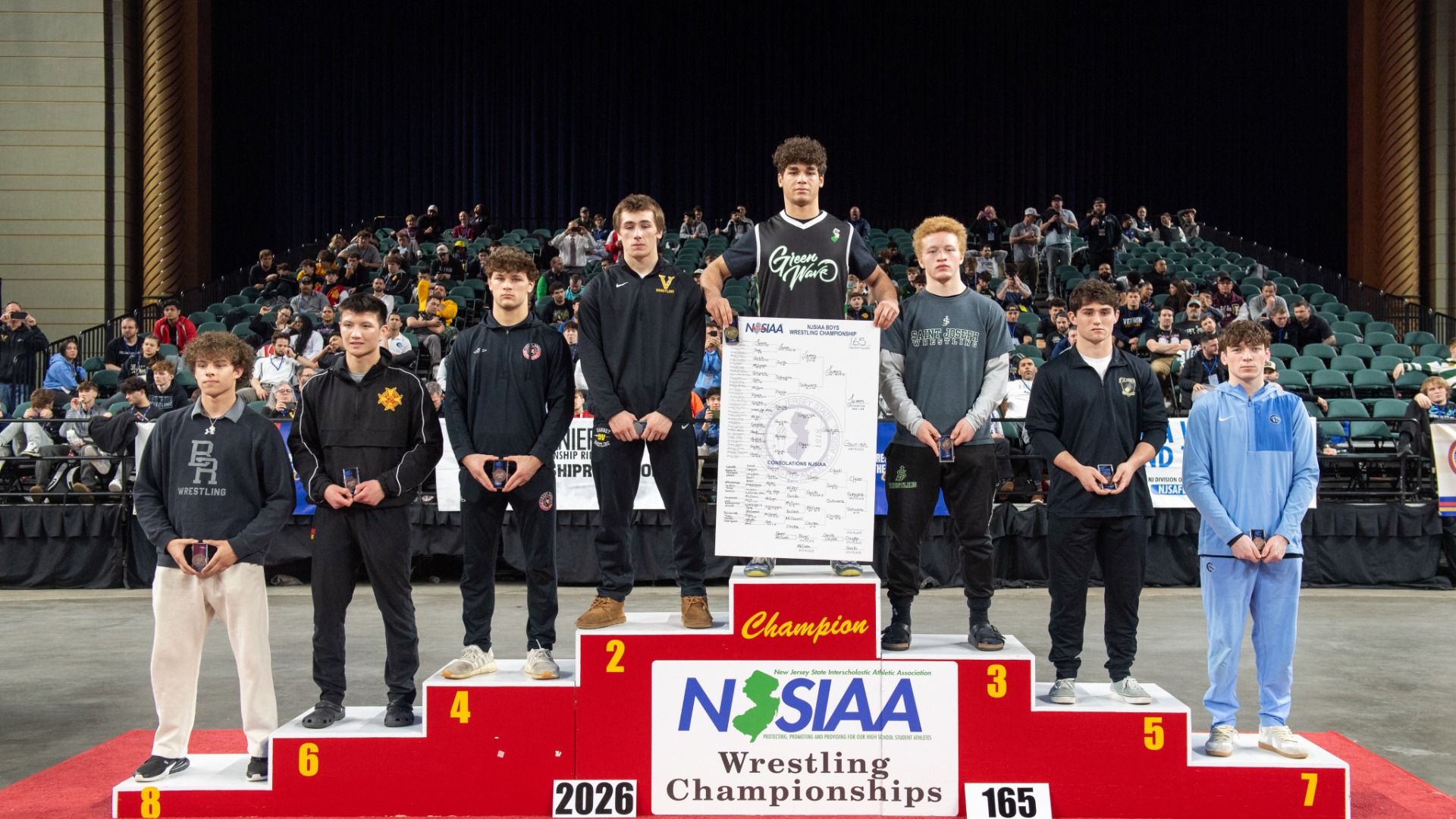 Slide 0 - Reid Clausi takes 4th place at NJSIAA State Wrestling Tournament