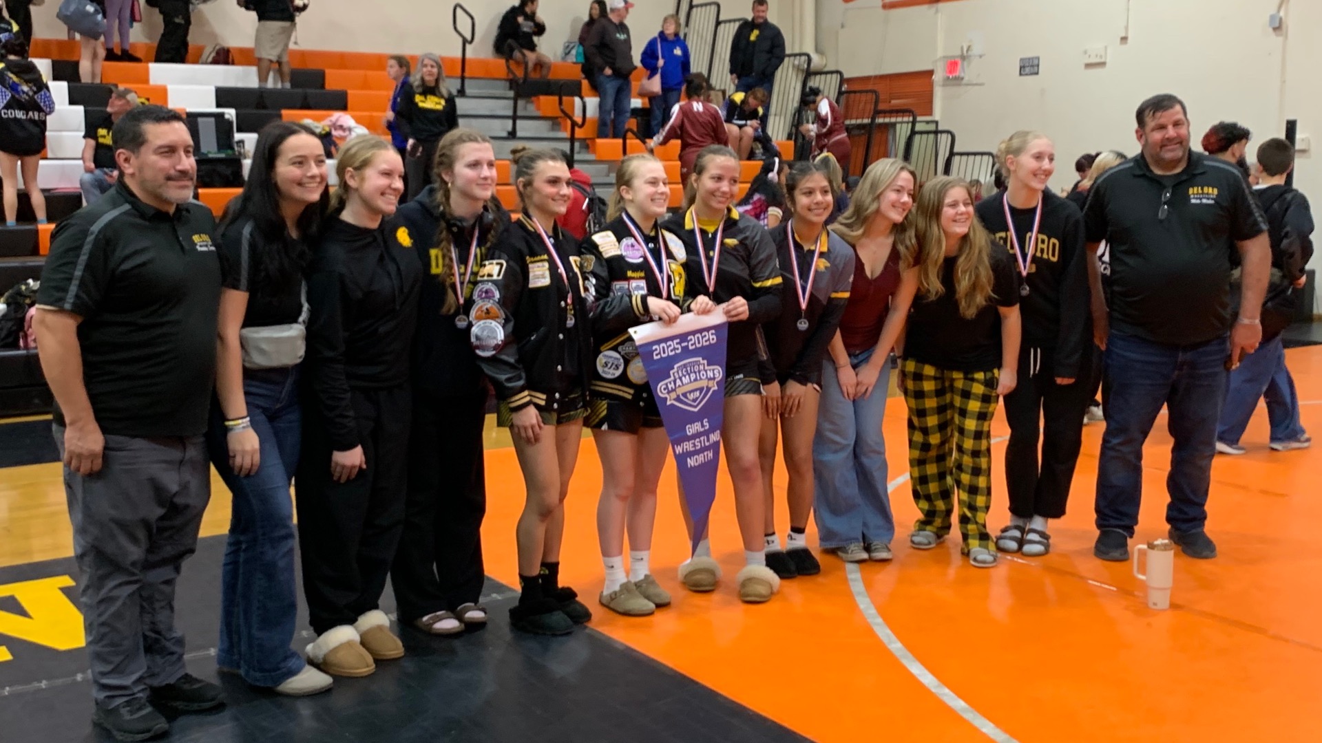 Slide 0 - Girls Wrestling SJS Northern Regional Champions!