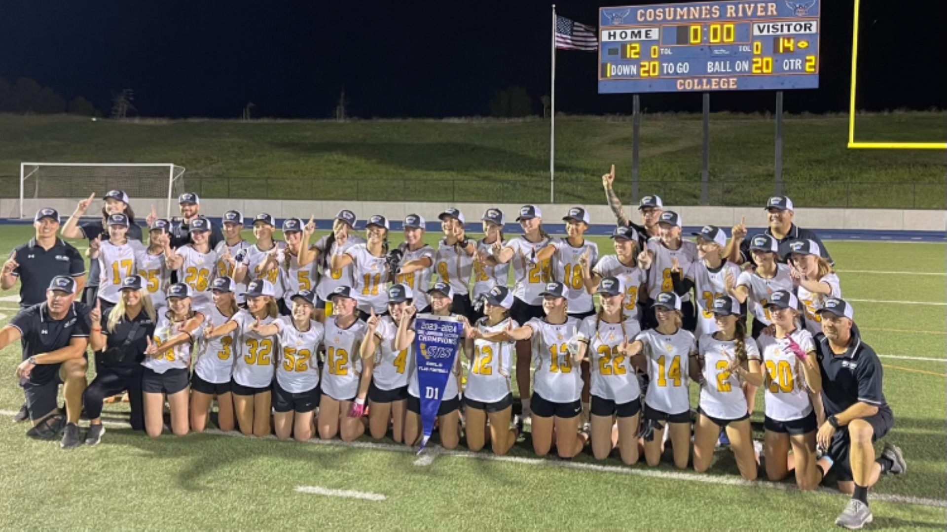 Del OroSlide 8 - DO Wins First Ever Girls Flag Football Championship!