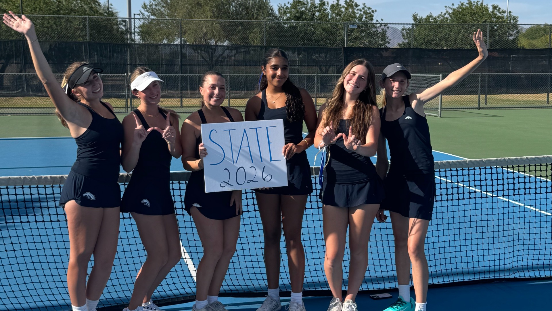 Slide 5 - 2026 Girls Tennis Team