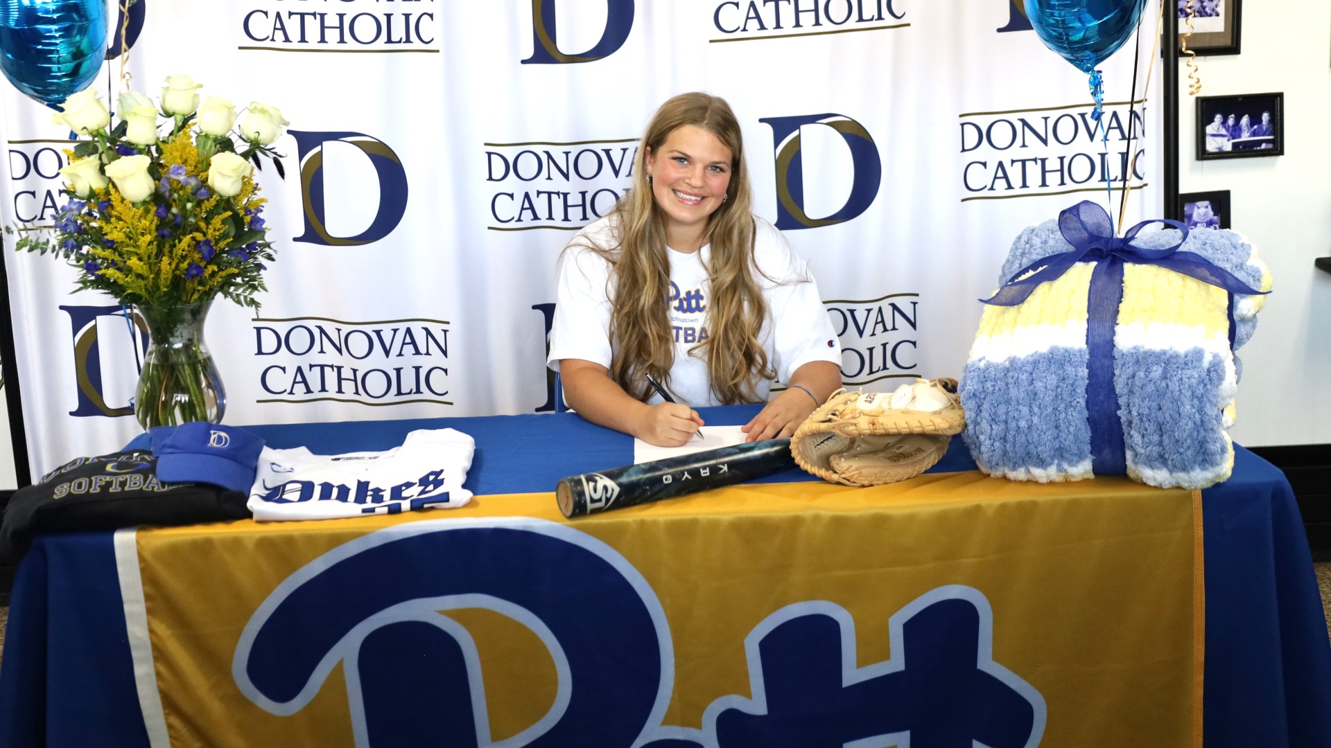 Slide 1 - Amelia Wescott signs NLI to play DII softball at University of Pittsburg at Johnstown 