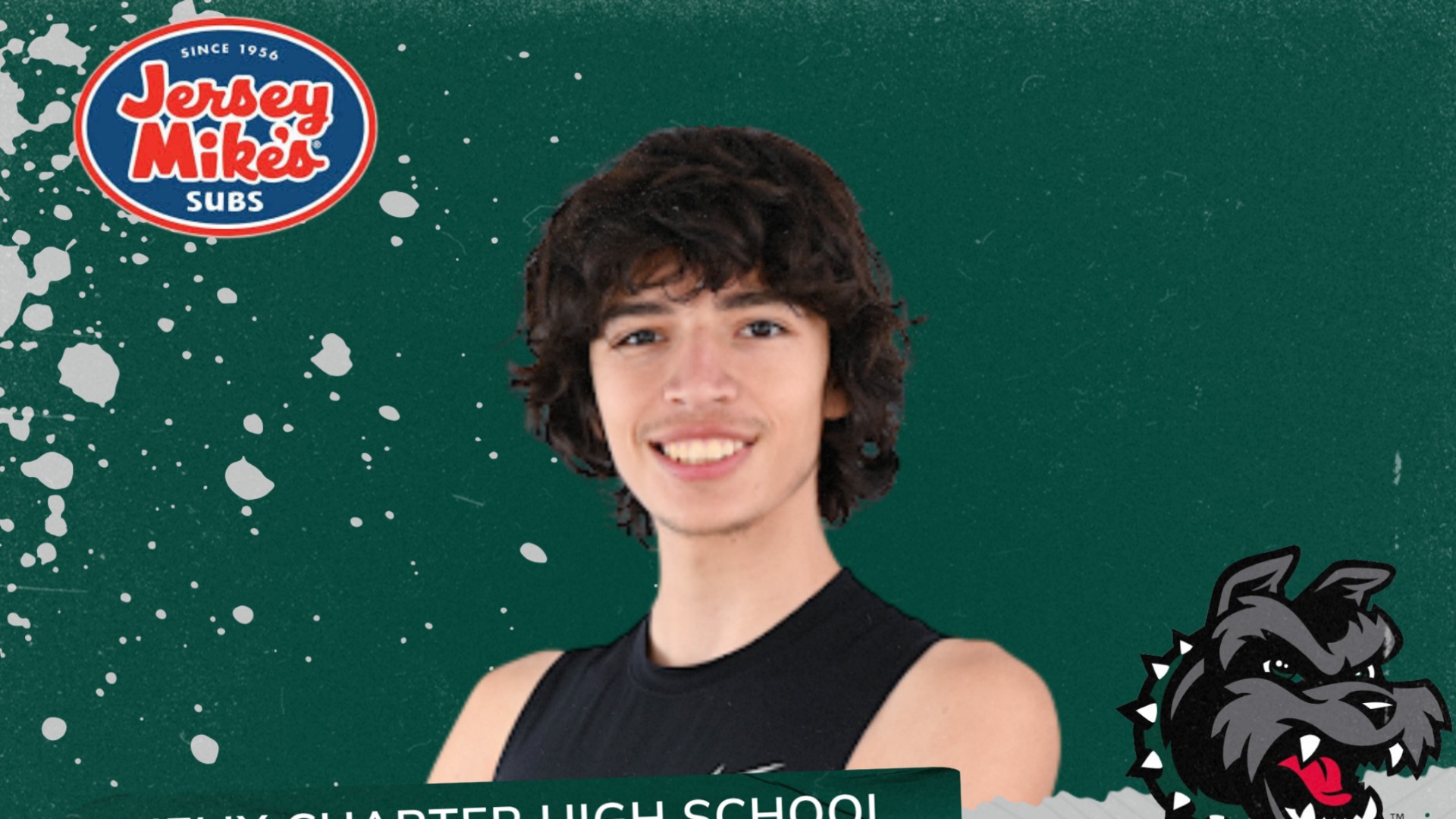 Slide 6 - Aiden De Hoyos named Athlete of the Week