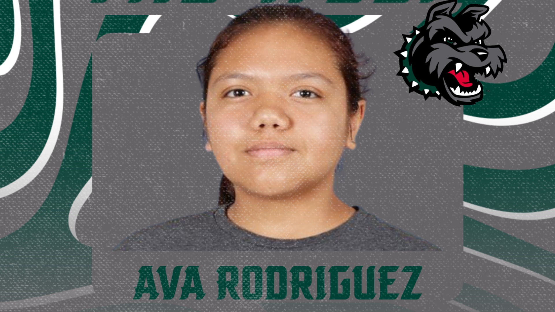 Slide 3 - Ava Rodriguez named Athlete of the Week 