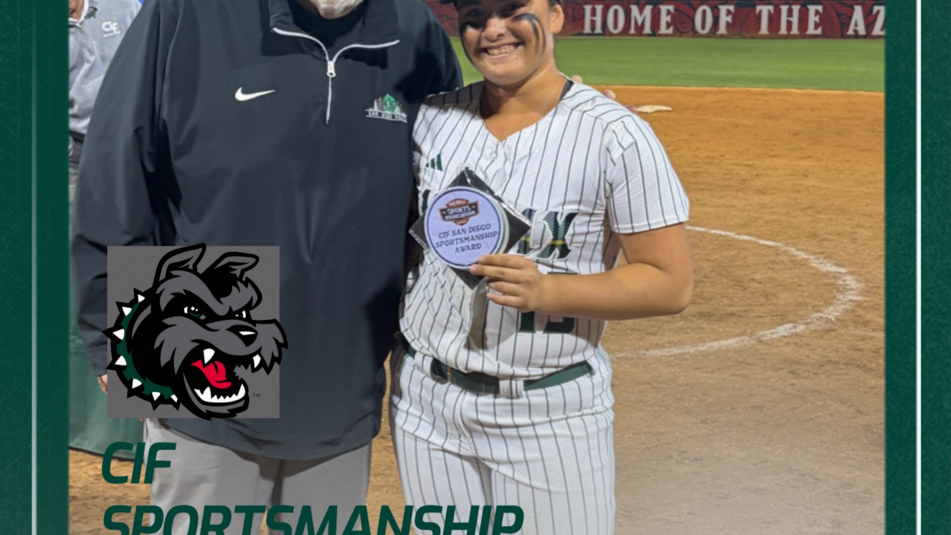 Slide 0 - Ella Aguayo Earns CIF Sportsmanship Award