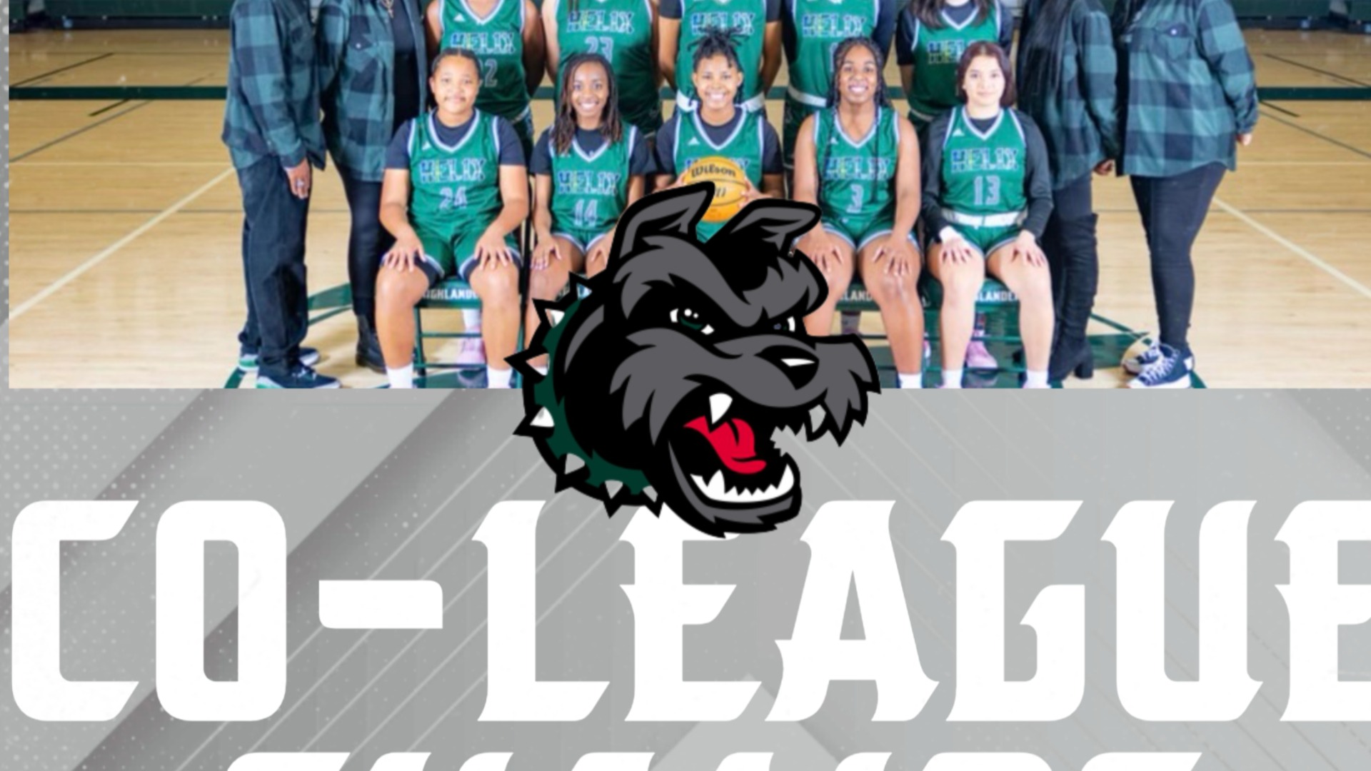 Slide 5 - Girl's Basketball Earns Share of League Title