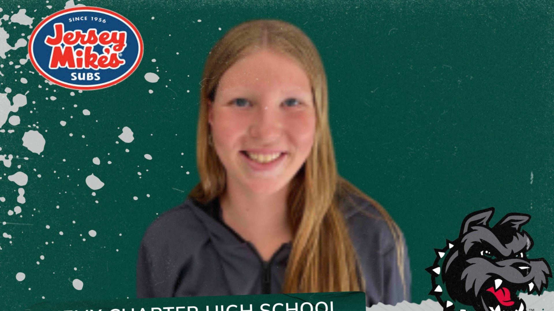 Slide 0 - Eva Pike named Athlete of the Week