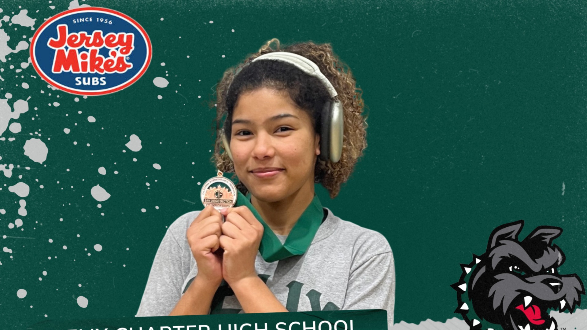 Slide 8 - Mia Green name Athlete of the Week