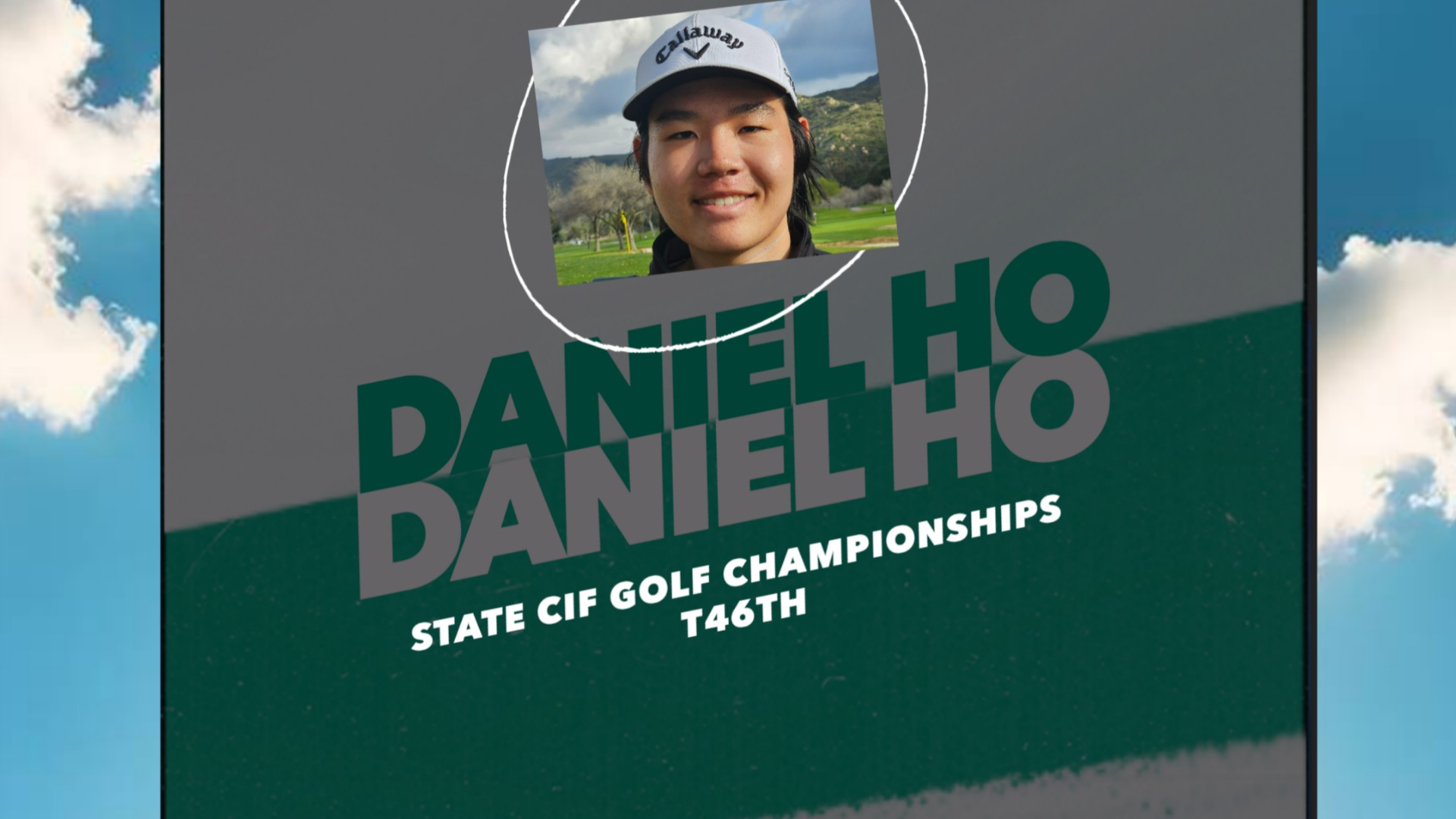 Slide 5 - Daniel Ho Places 46th in the State CIF Golf Championships