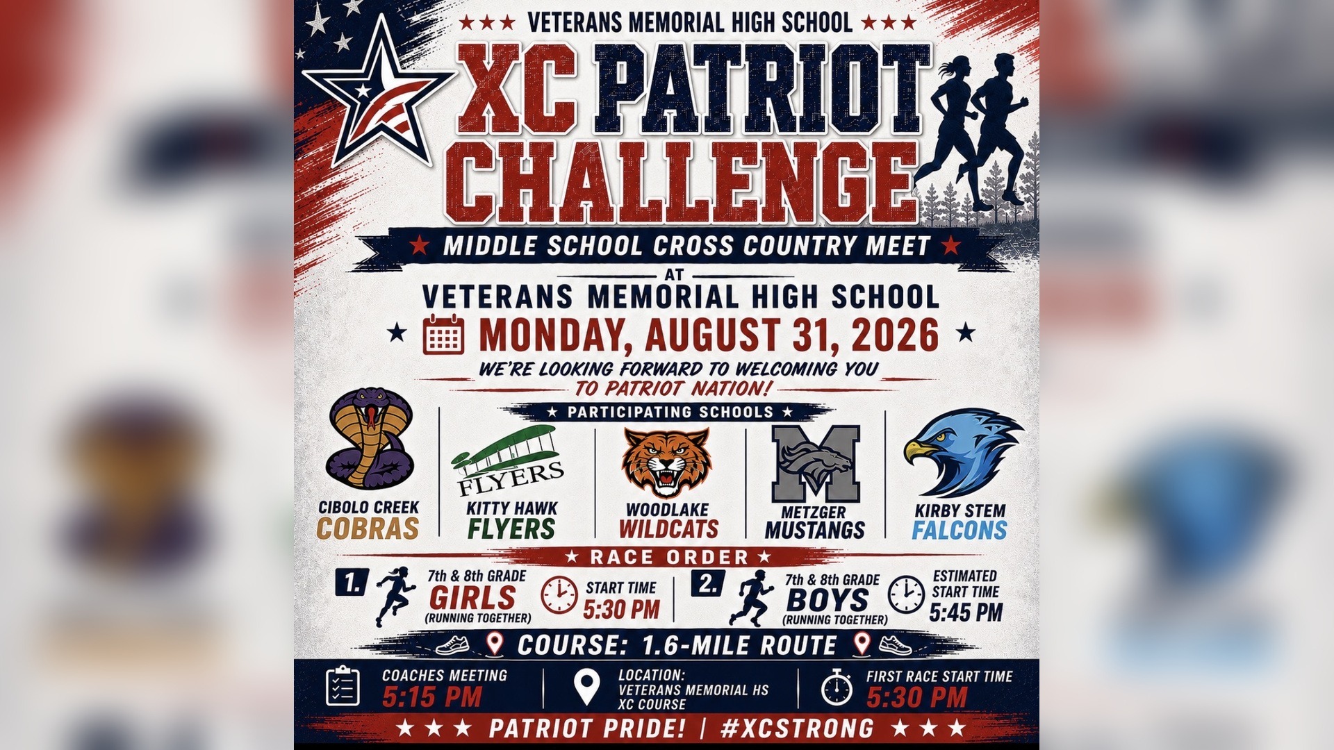 Slide 0 - JISD Middle School XC Meet @ VMHS