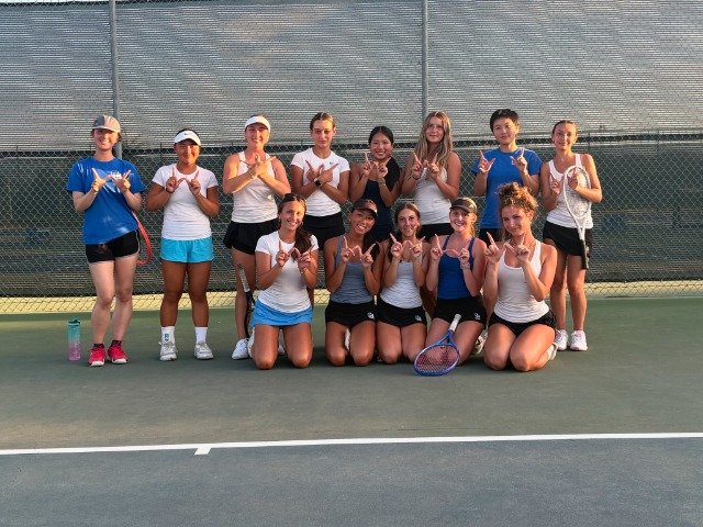 Girls Varsity Tennis Gallery Images