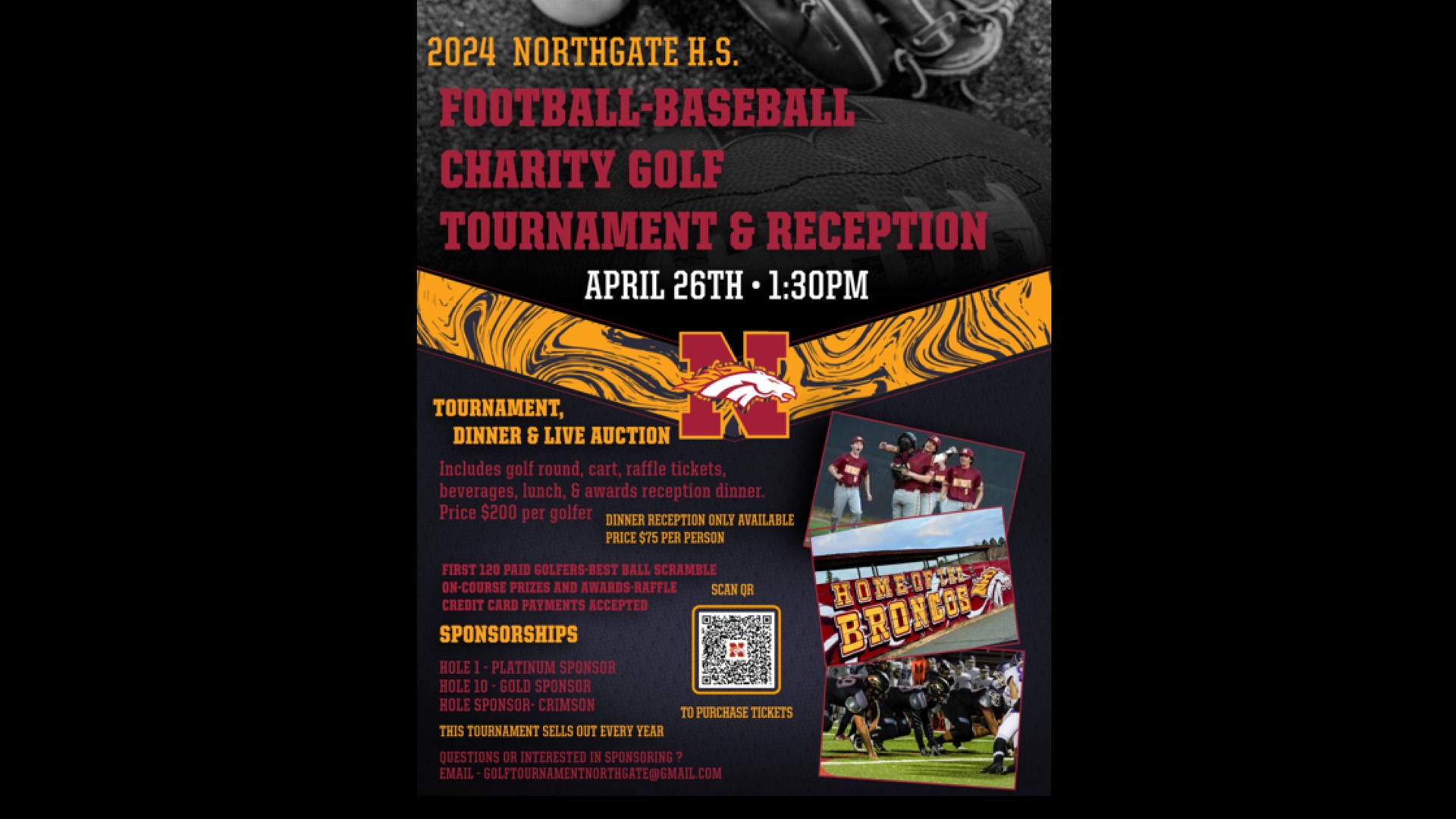Northgate Slide 7 - 2024 Football-Baseball Charity Golf Tournament