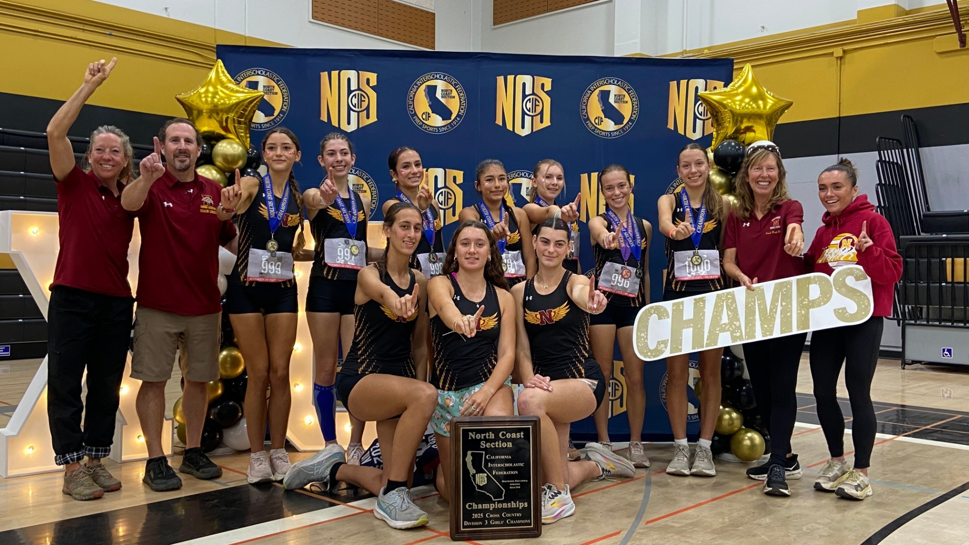 Slide 0 - 2025 Girls NCS Cross Country Champions