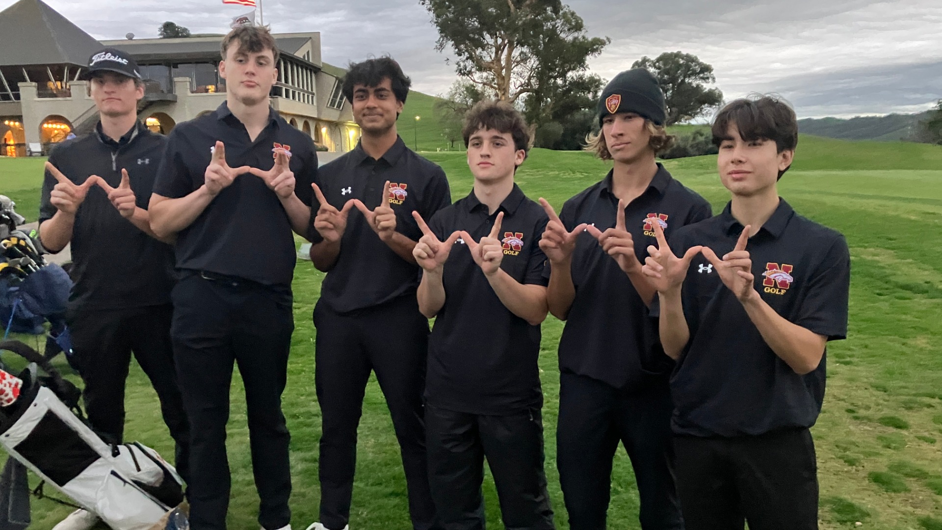 Slide 0 - Boys Golf Open With a Win in 2026