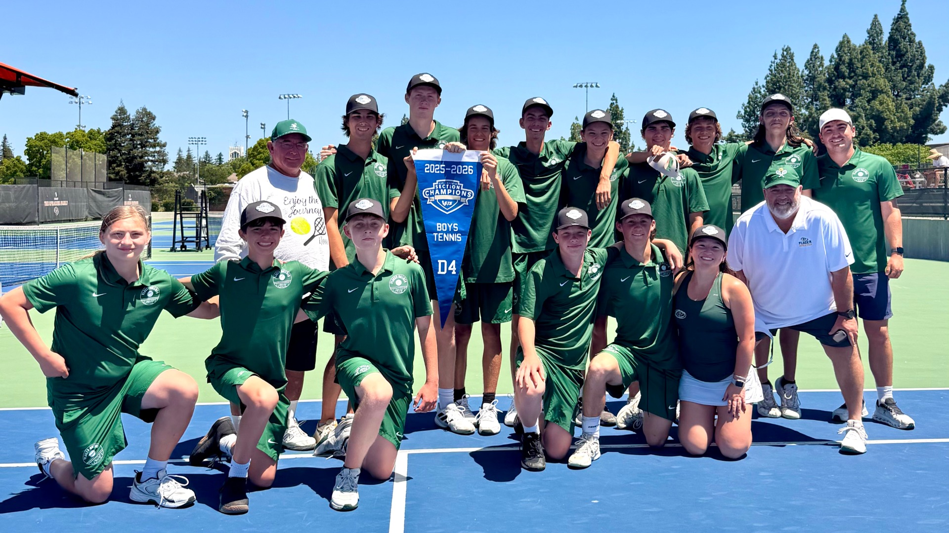 Slide 0 - 2026 CIF SJS D IV Boys Tennis Champions