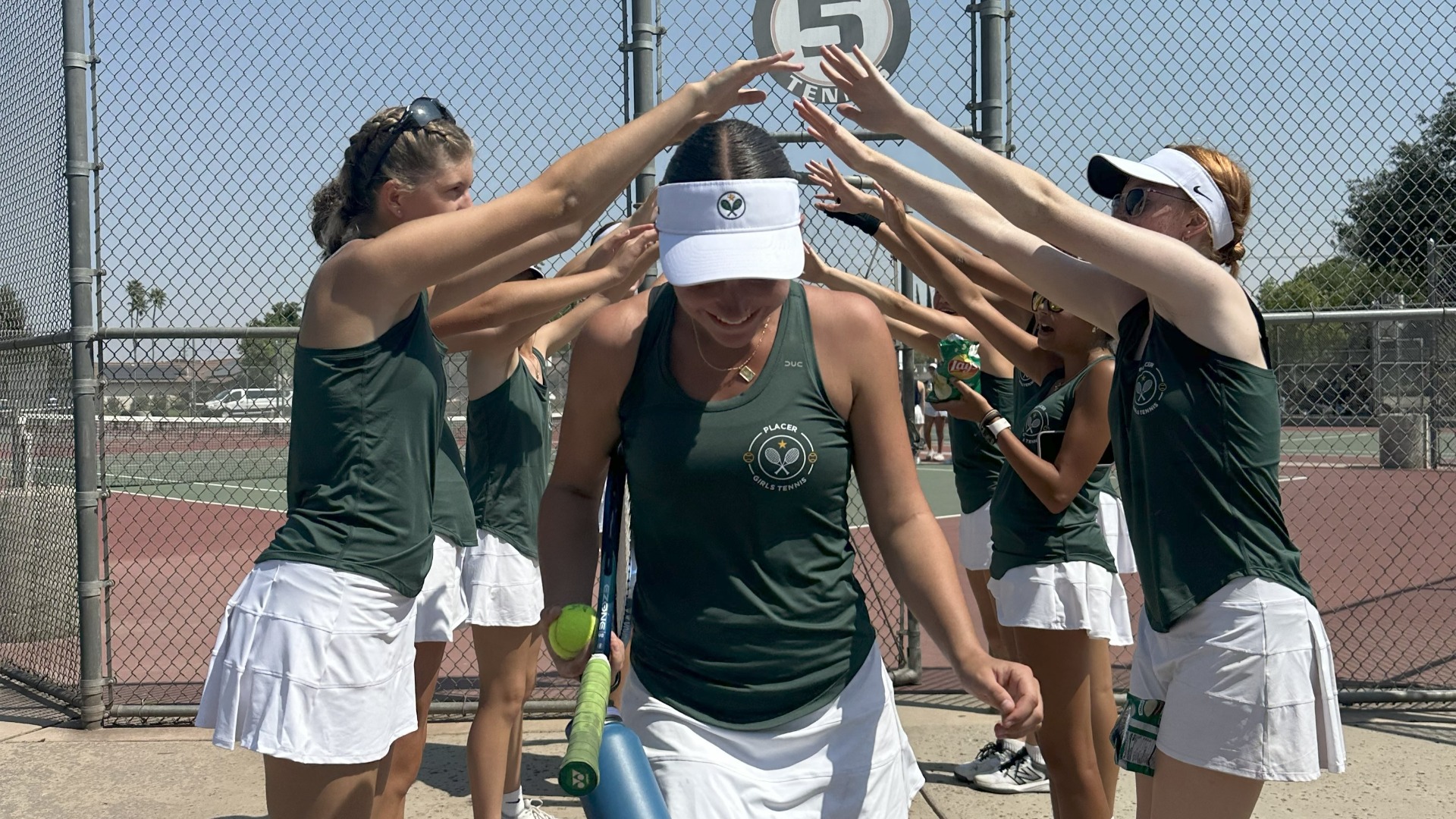 Slide 2 - Girls Tennis at Fresno